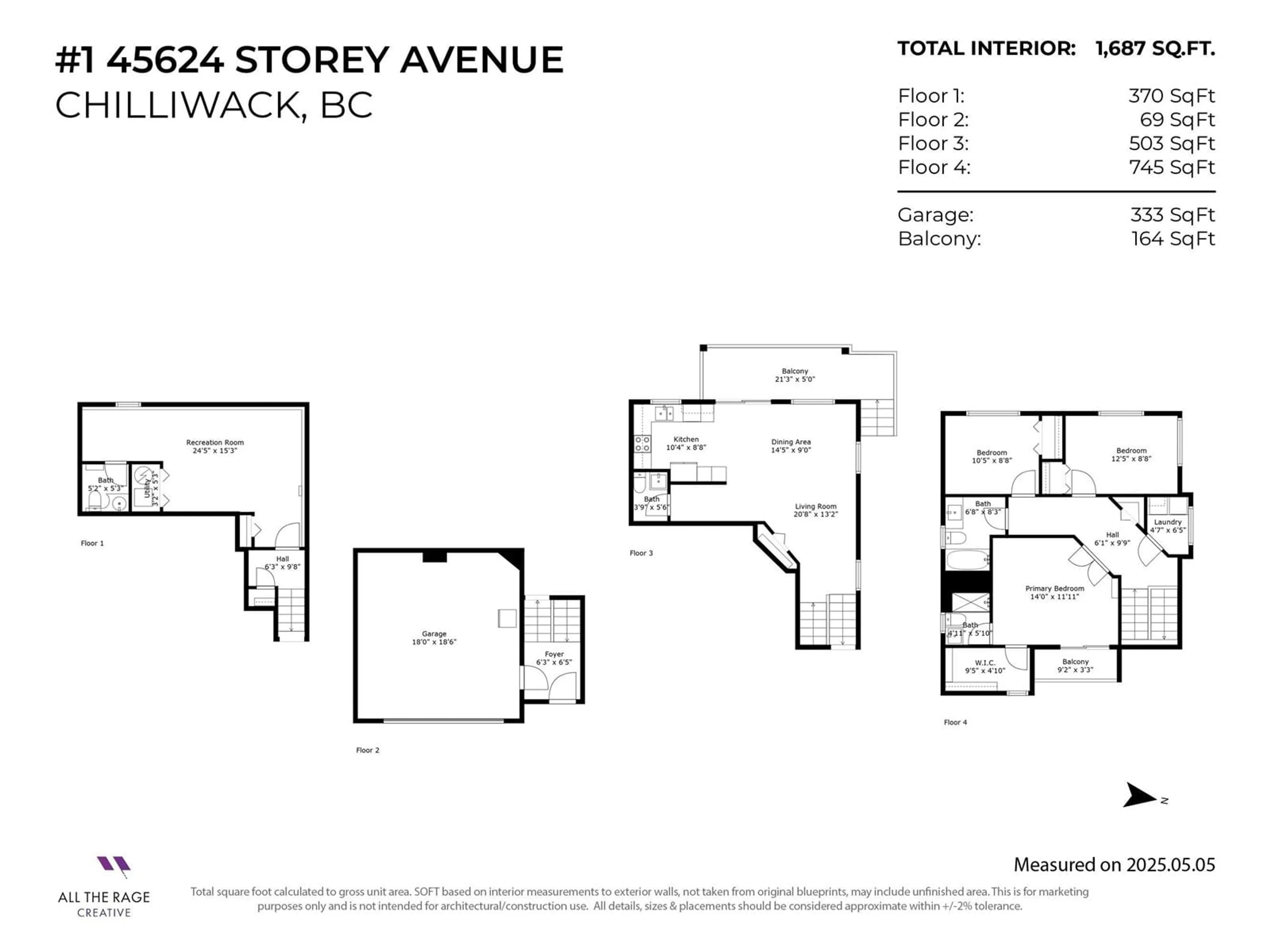 Floor plan for 1 - 45624 STOREY AVENUE, Chilliwack British Columbia V2R0H7