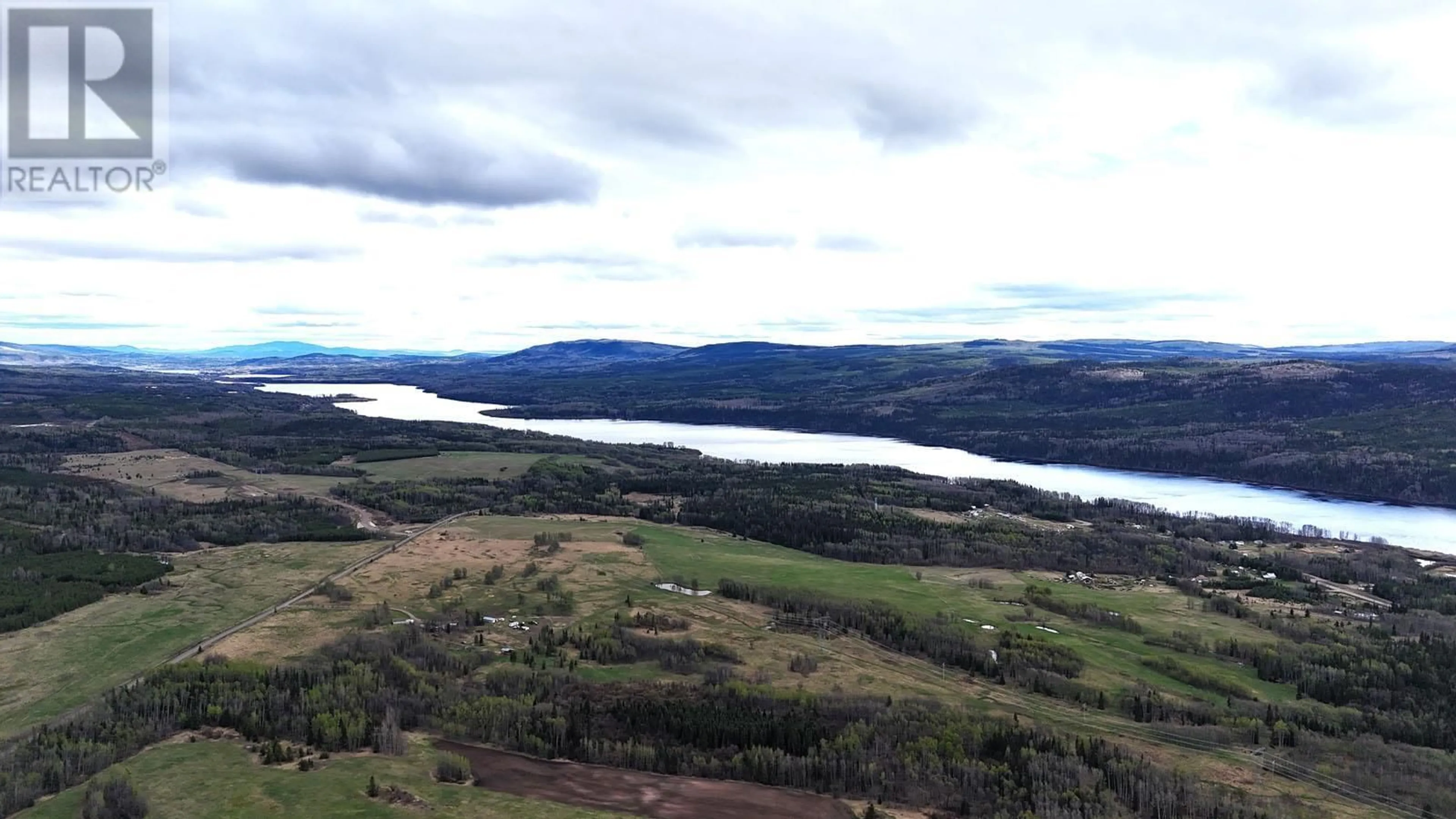 A pic from outside/outdoor area/front of a property/back of a property/a pic from drone, water/lake/river/ocean view for 14187 PALLING ROAD, Burns Lake British Columbia V0J1E1