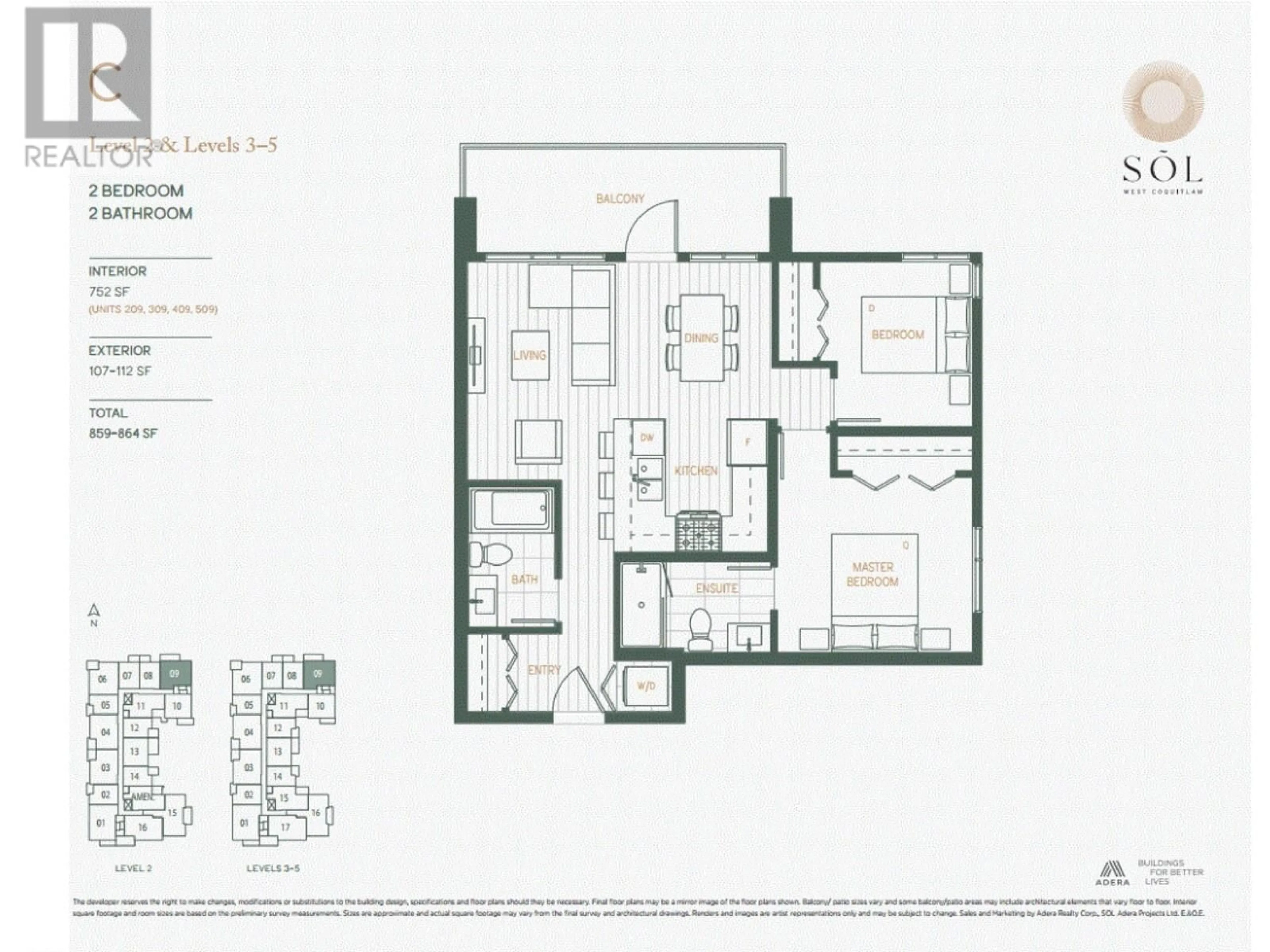 Floor plan for 209 - 723 GROVER AVENUE, Coquitlam British Columbia V3J4G2