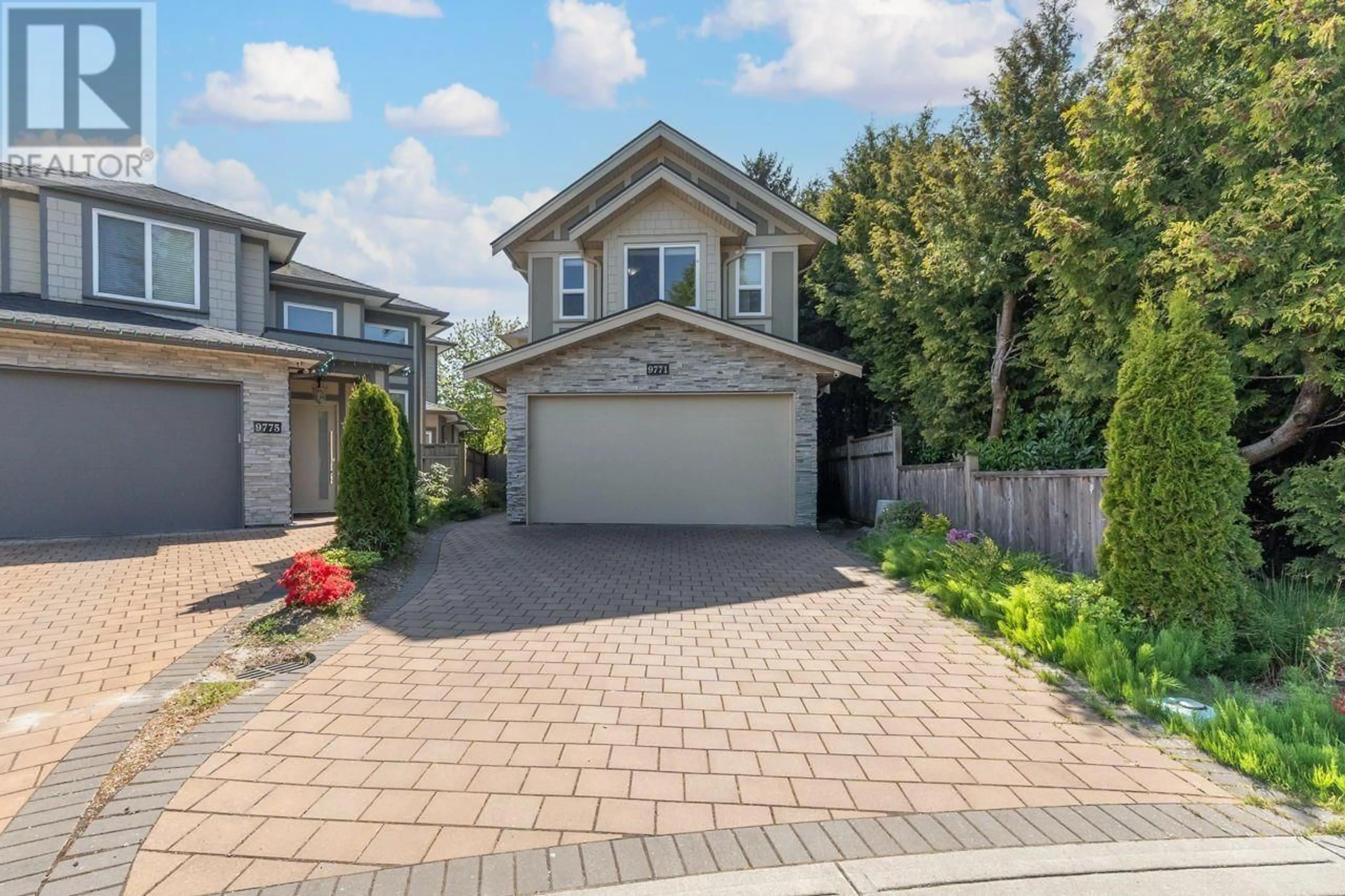 A pic from outside/outdoor area/front of a property/back of a property/a pic from drone, street for 9771 SEALILY PLACE, Richmond British Columbia V7A3Y1