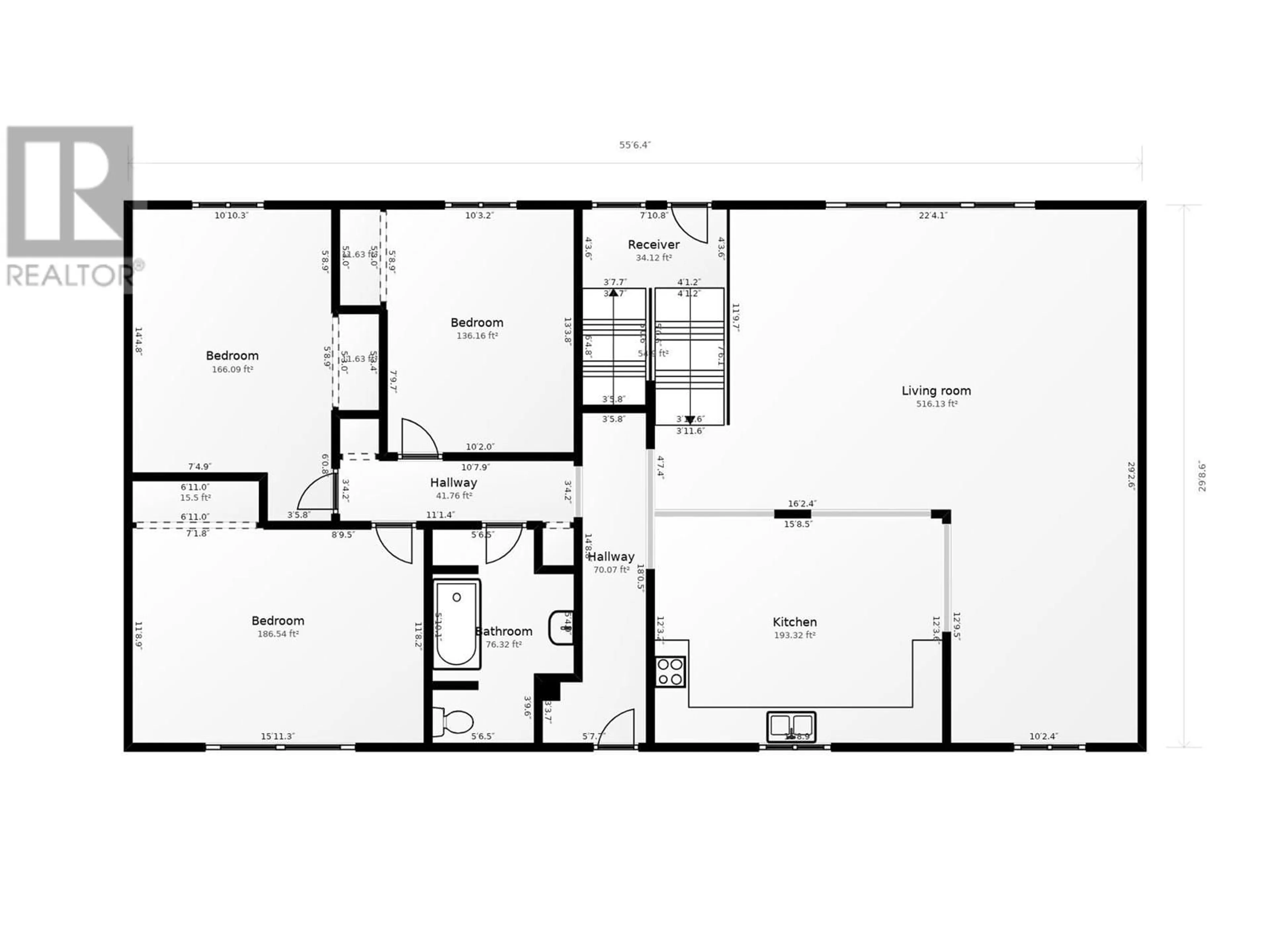 Floor plan for 10615 105 AVENUE, Fort St. John British Columbia V1J2M9