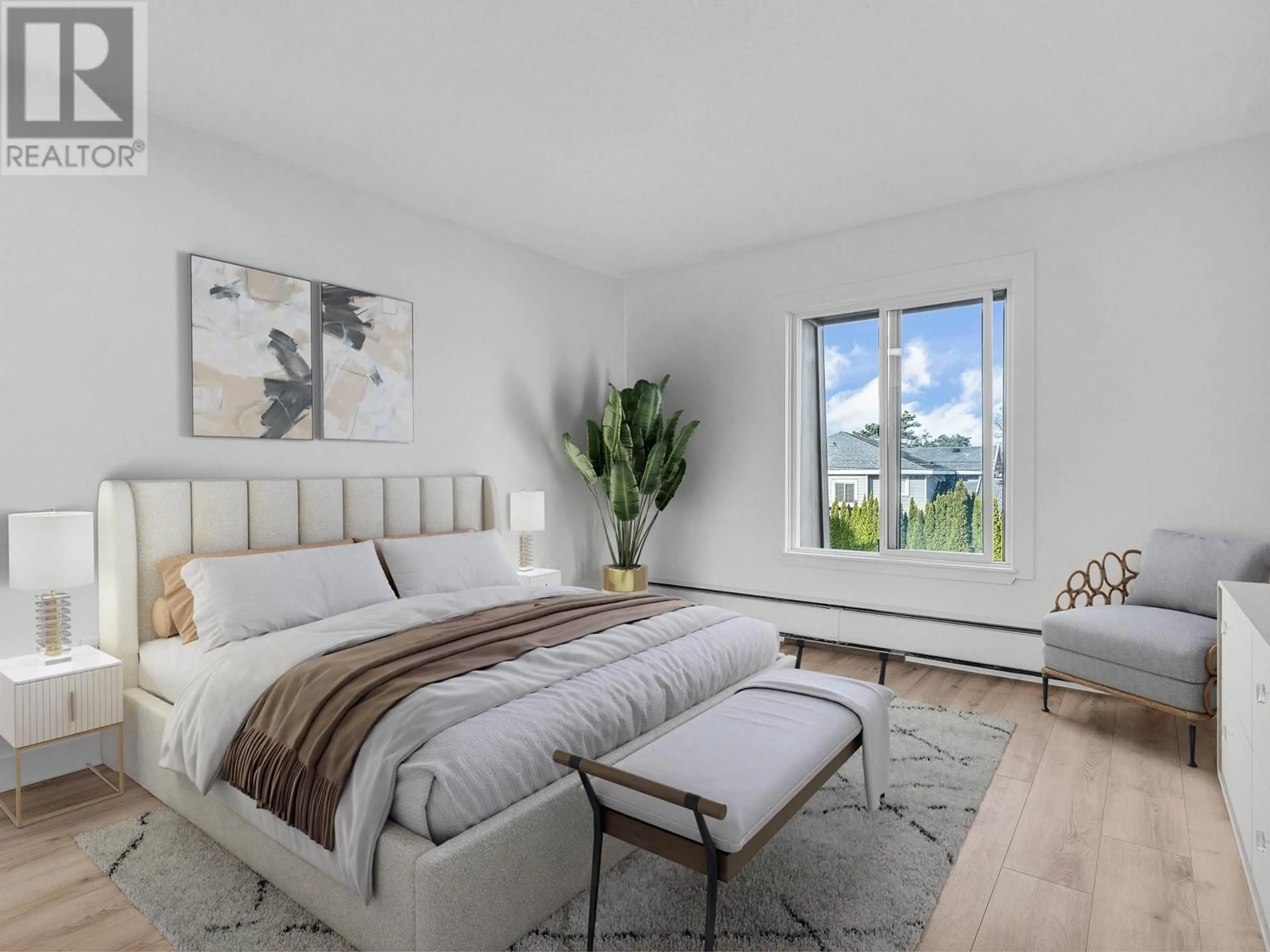 Bedroom with bed, unknown for 230 - 8860 NO. 1 ROAD, Richmond British Columbia V7C4C1