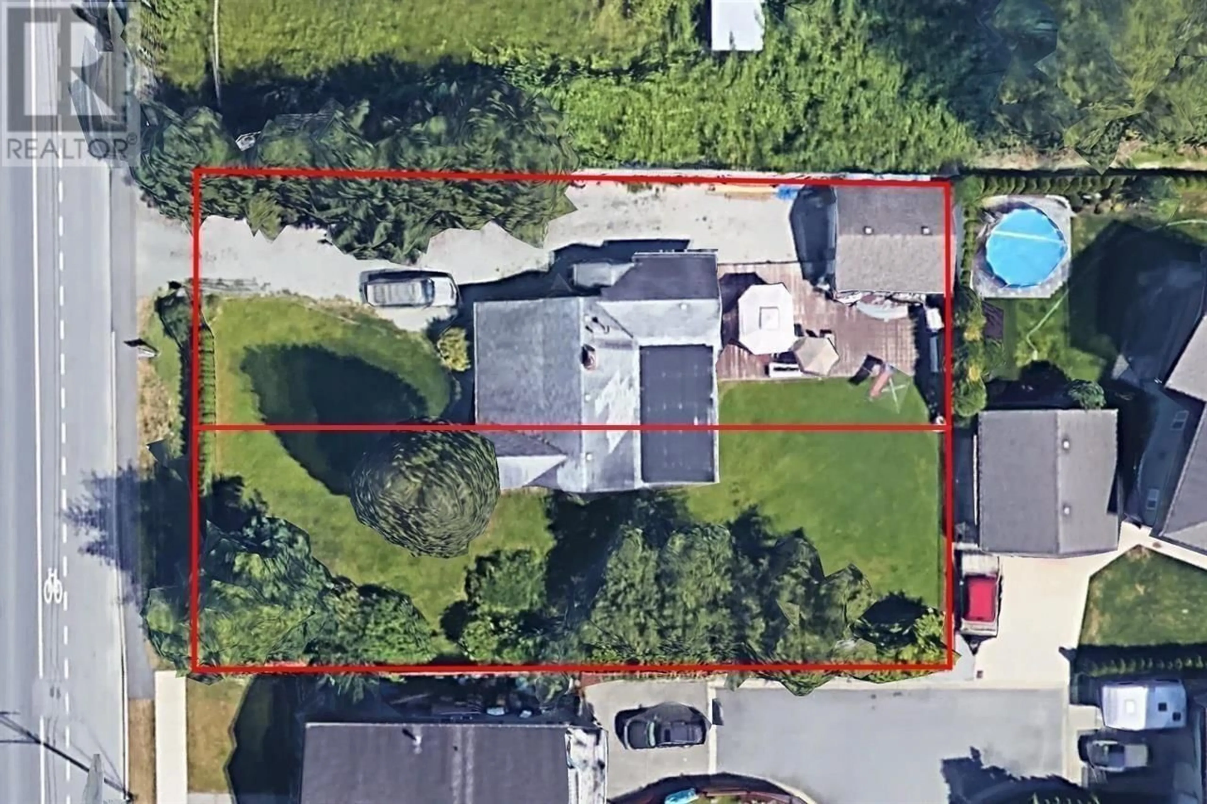A pic from outside/outdoor area/front of a property/back of a property/a pic from drone, street for 11394 240 STREET, Maple Ridge British Columbia V2W0B4