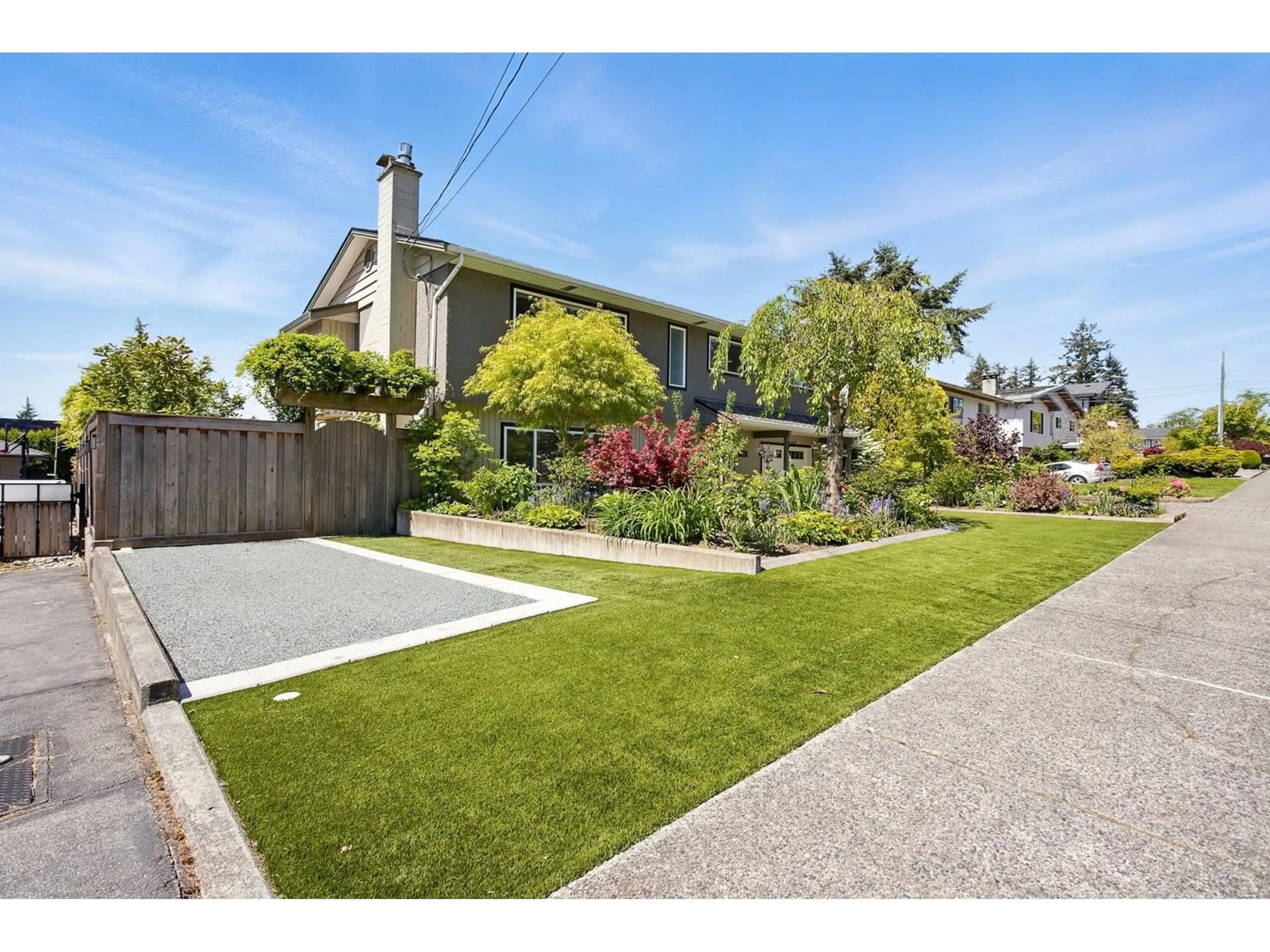 A pic from outside/outdoor area/front of a property/back of a property/a pic from drone, street for 7923 109A, Delta British Columbia V4C4G7