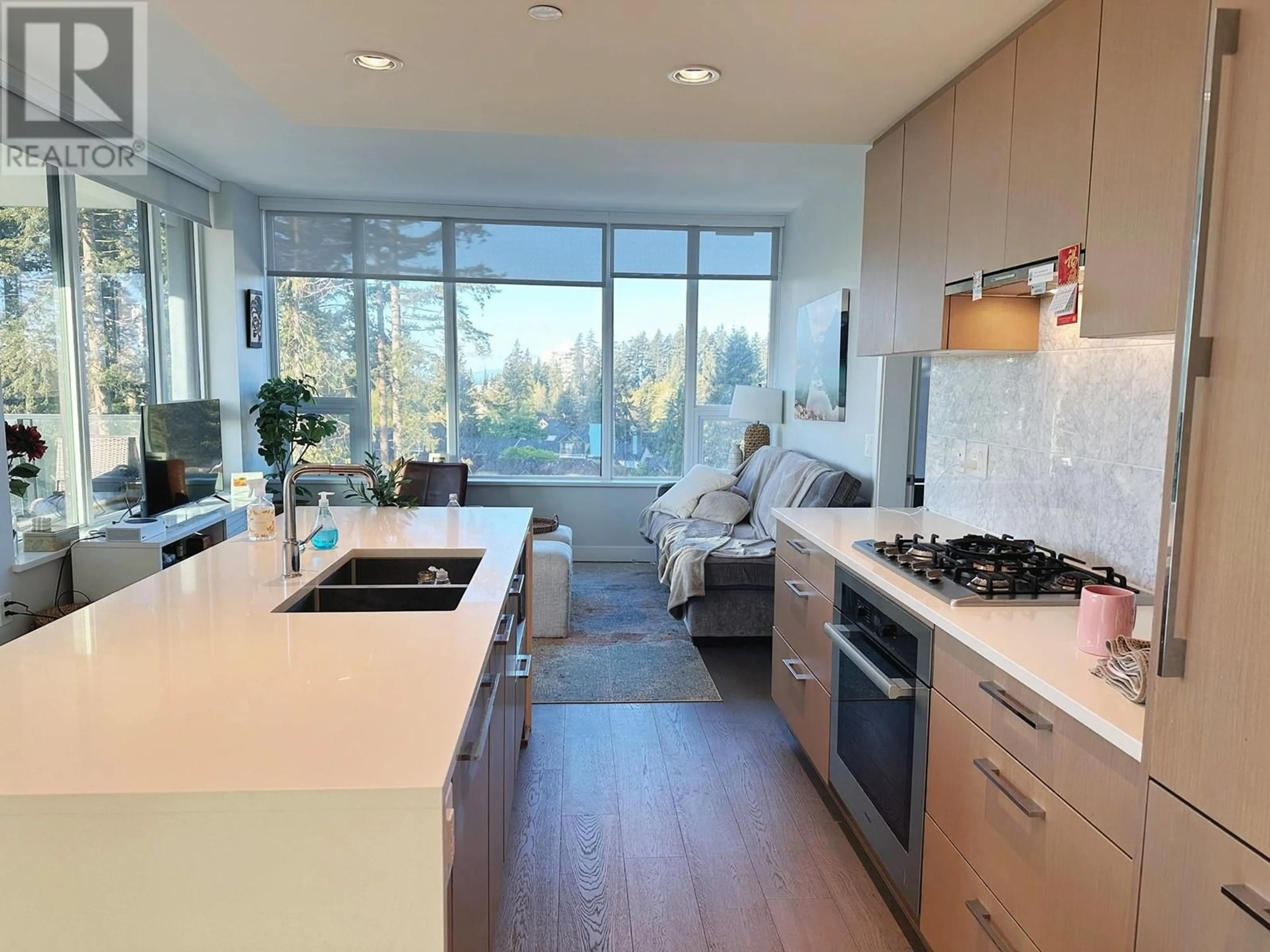 Open concept kitchen, unknown for 908 - 5410 SHORTCUT ROAD, Vancouver British Columbia V6T0C8