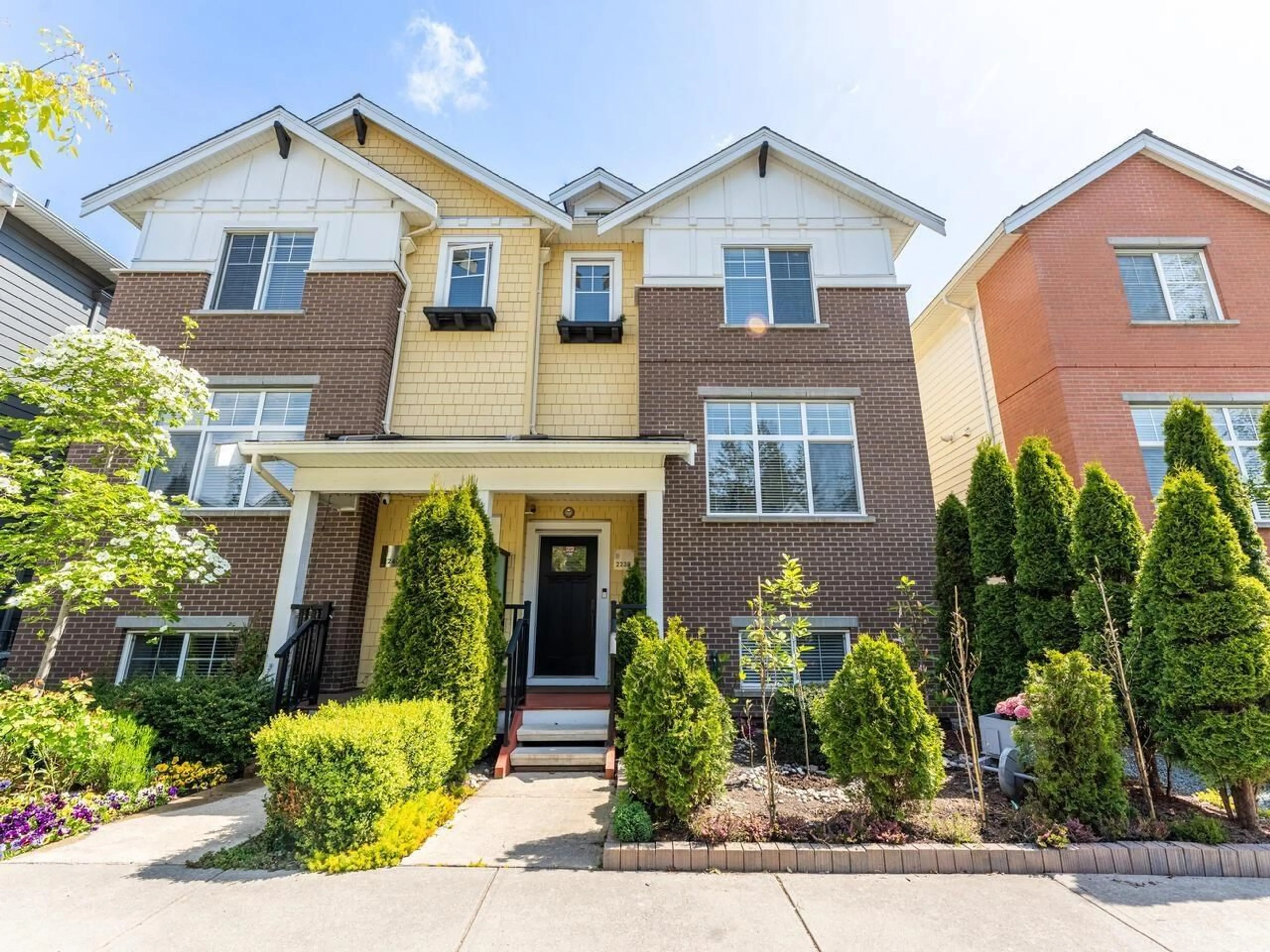 Home with brick exterior material, street for 2238 164A, Surrey British Columbia V3Z0L8