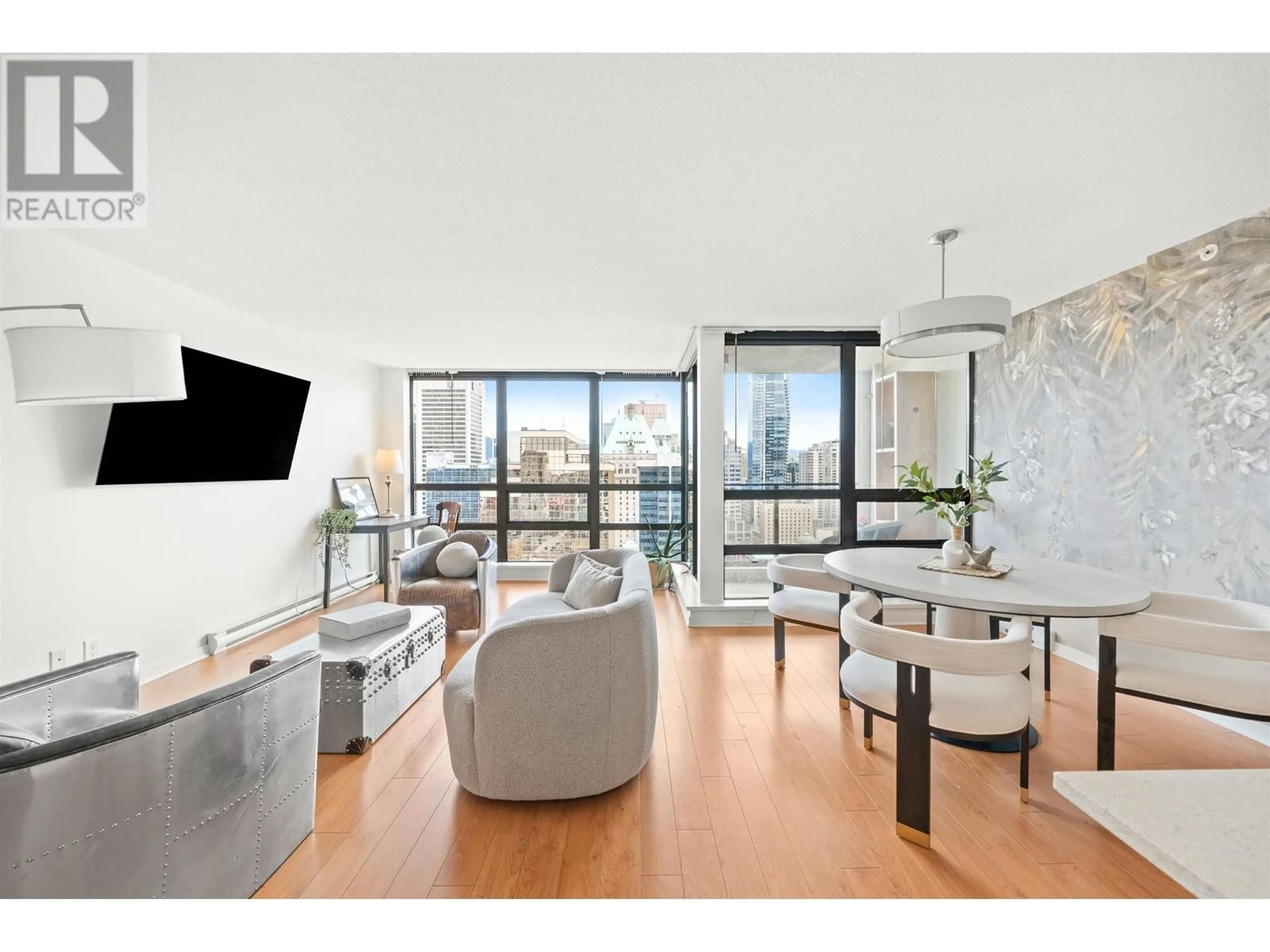 Living room with furniture, unknown for 2314 - 938 SMITHE STREET, Vancouver British Columbia V6Z3H8