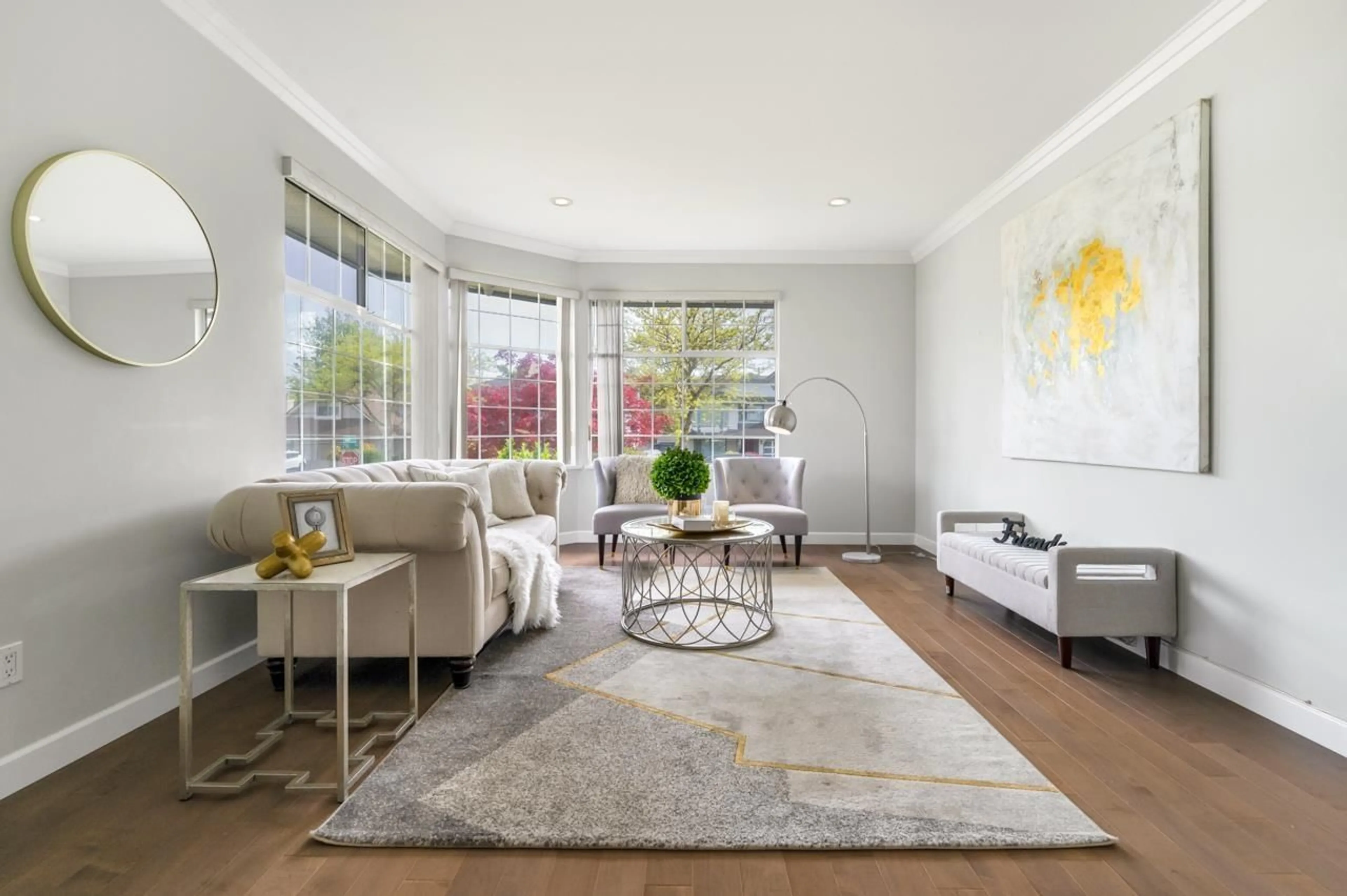 Living room with furniture, unknown for 16089 79, Surrey British Columbia V3S8E4