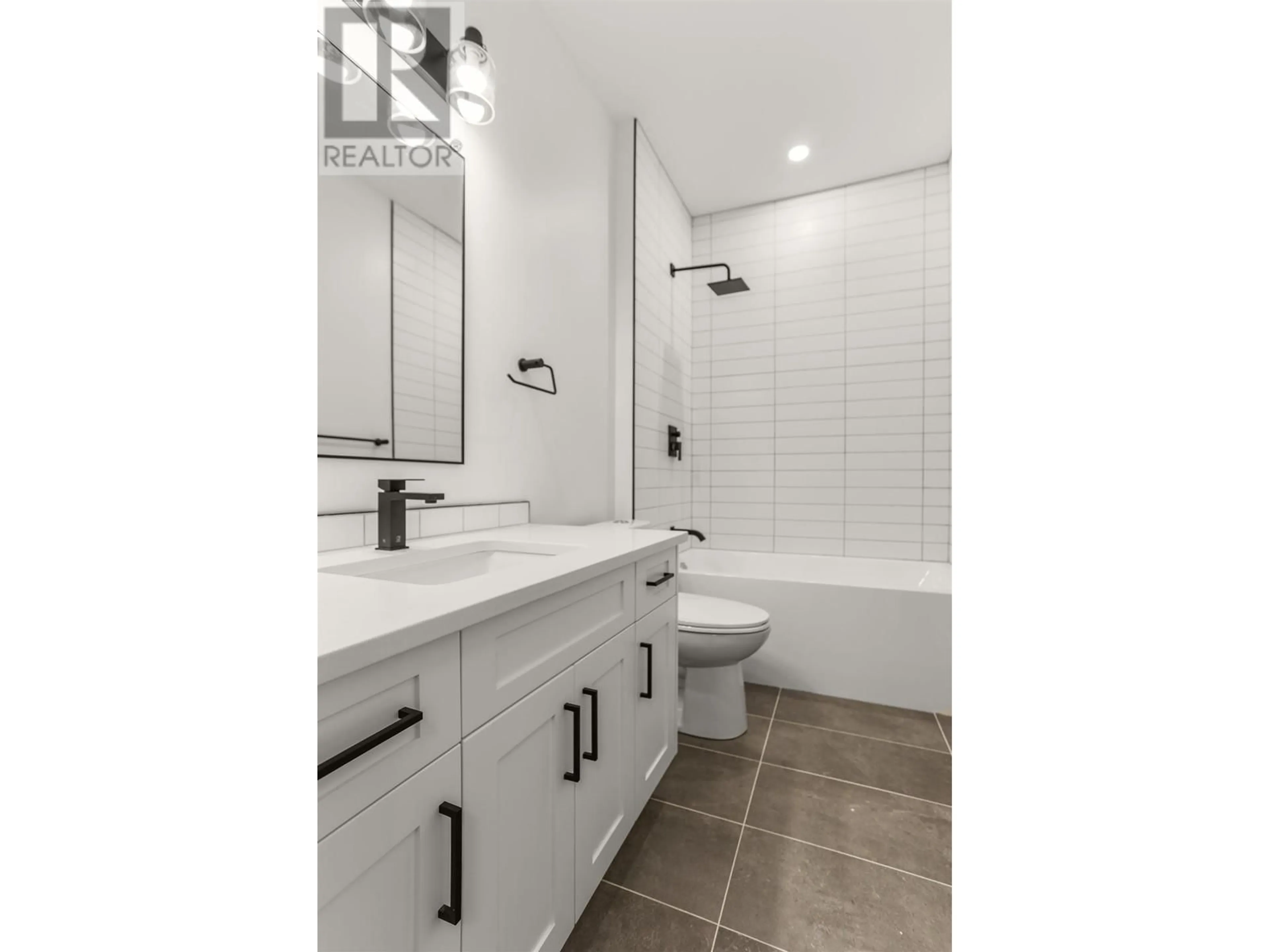 Contemporary bathroom, ceramic/tile floor for 161 WAKITA STREET, Kitimat British Columbia V8C2S2
