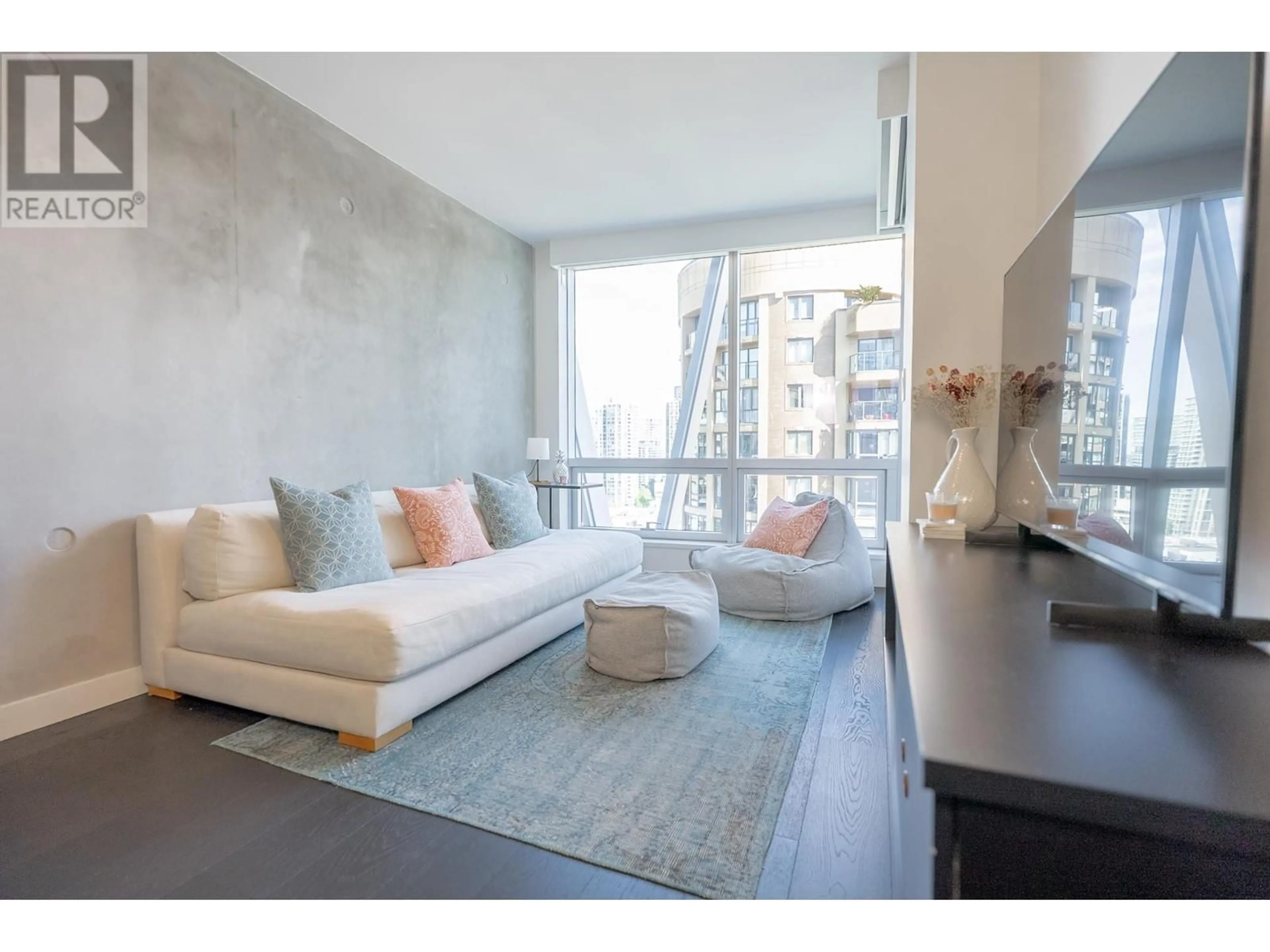 Living room with furniture, unknown for 1206 - 1111 RICHARDS STREET, Vancouver British Columbia V6B0S3