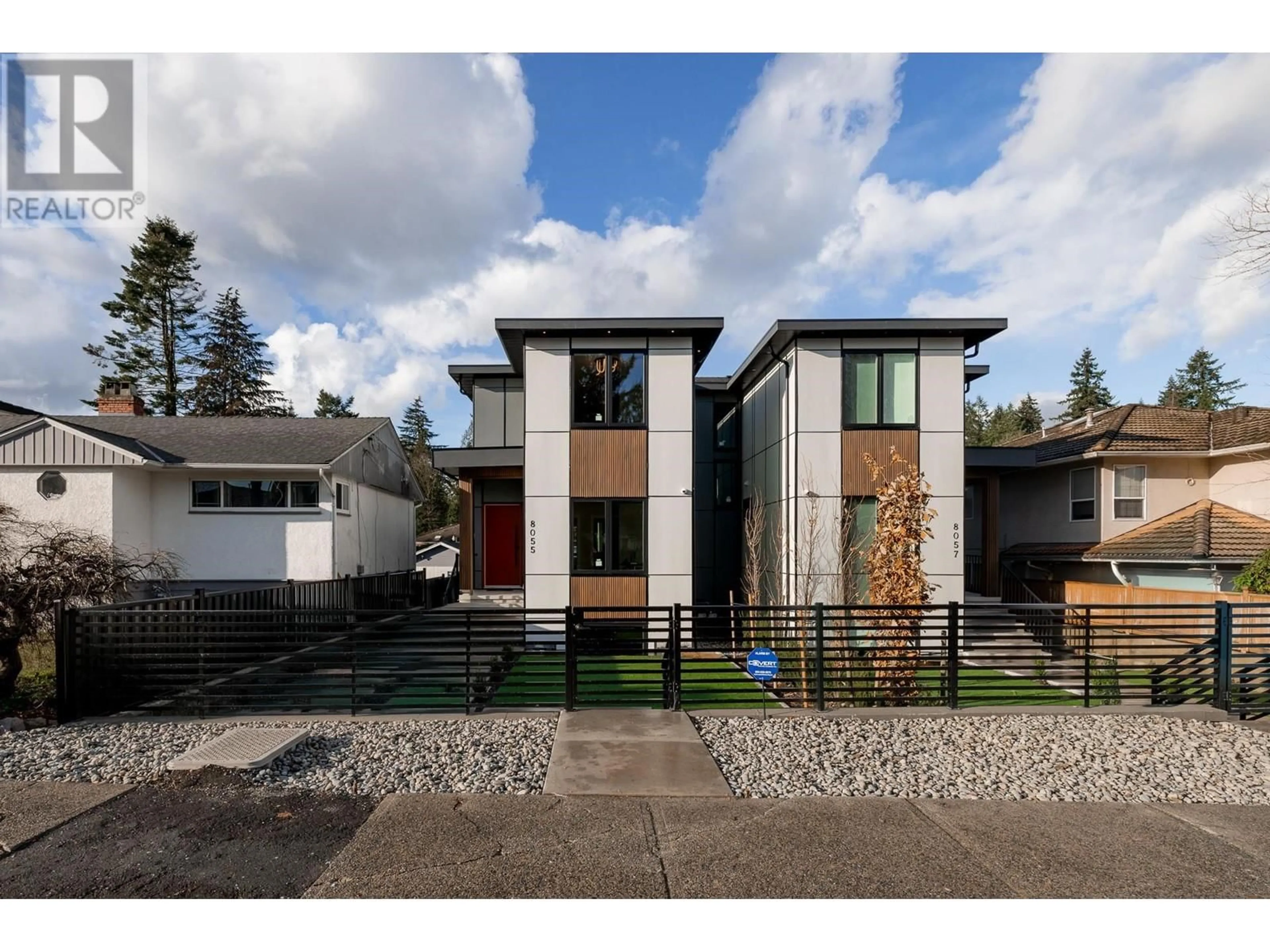 Home with brick exterior material, street for 8055 18TH AVENUE, Burnaby British Columbia V3N1J9