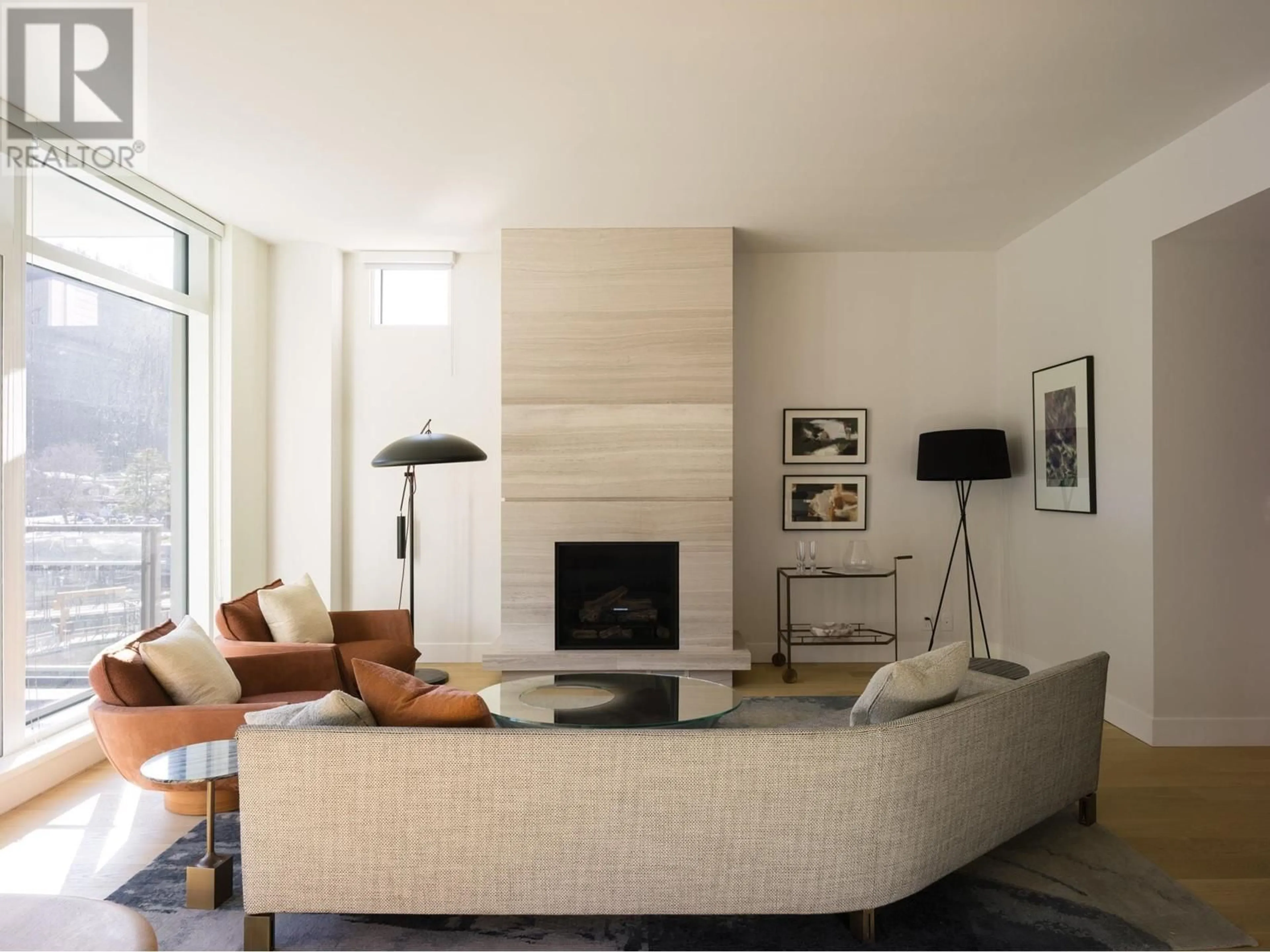 Living room with furniture, unknown for 302 - 6707 NELSON AVENUE, West Vancouver British Columbia V7W0A4