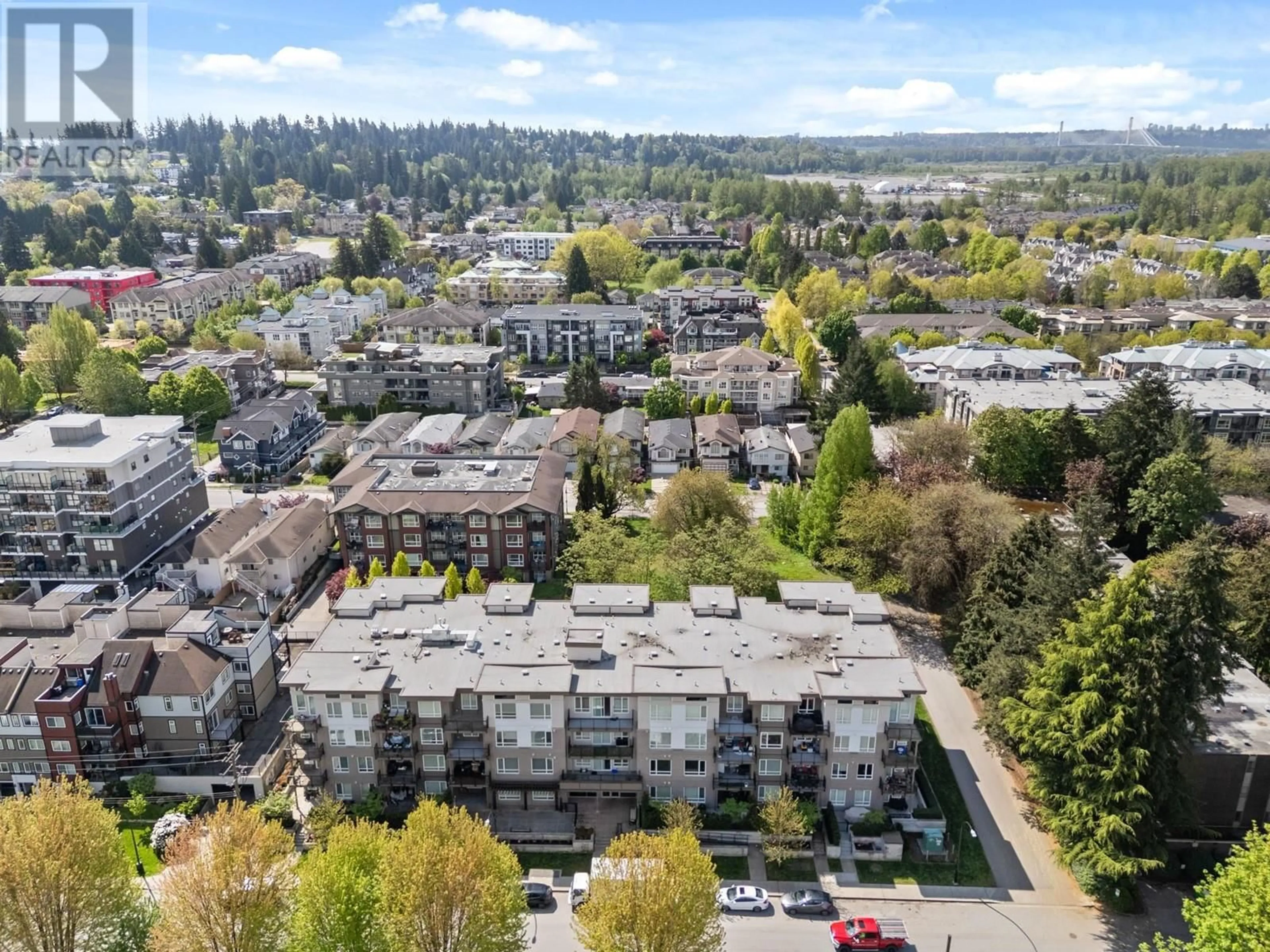 A pic from outside/outdoor area/front of a property/back of a property/a pic from drone, city buildings view from balcony for 301 - 2382 ATKINS AVENUE, Port Coquitlam British Columbia V3C0G7