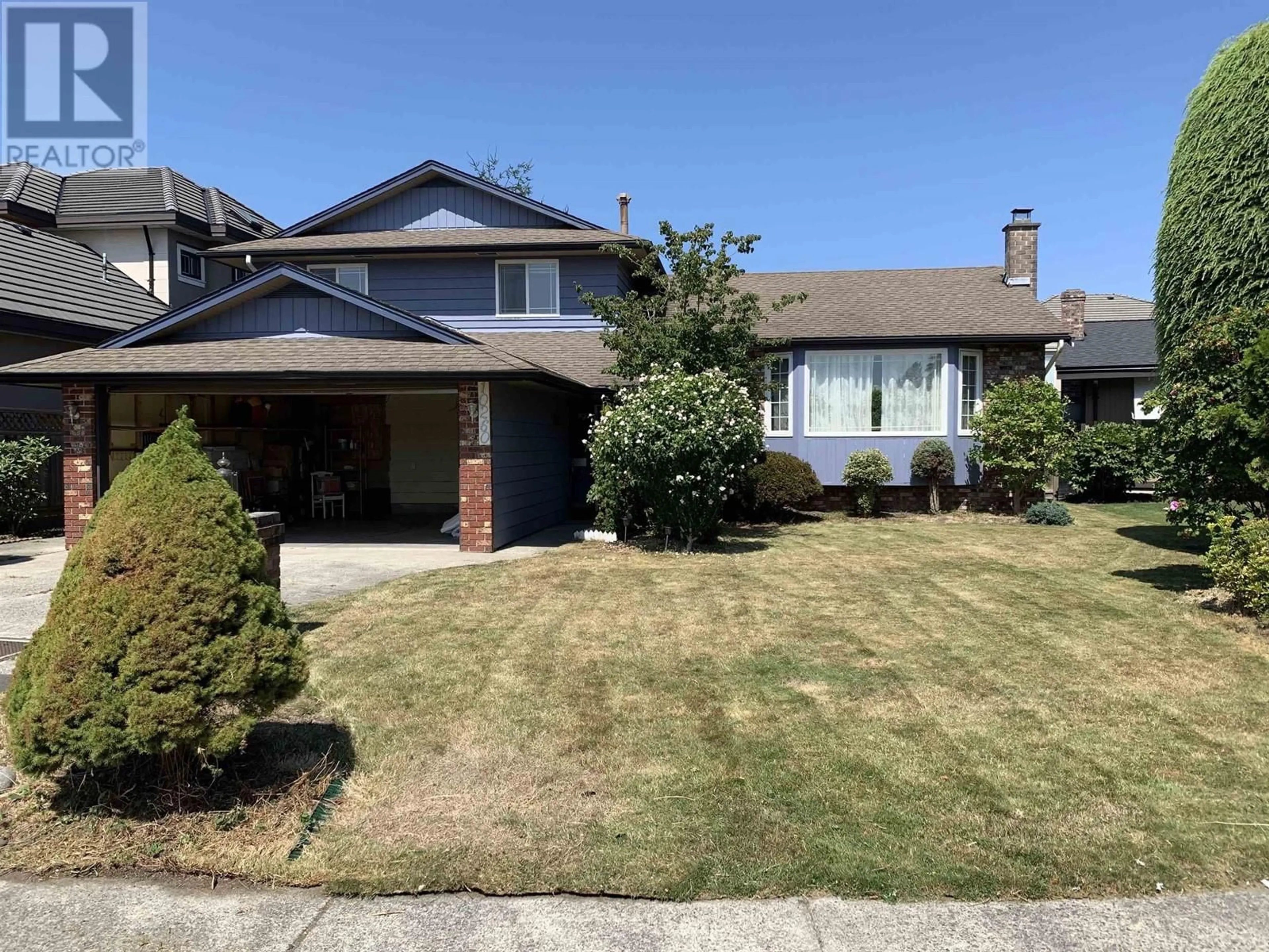Home with vinyl exterior material, street for 10260 BAMBERTON DRIVE, Richmond British Columbia V7A1K3