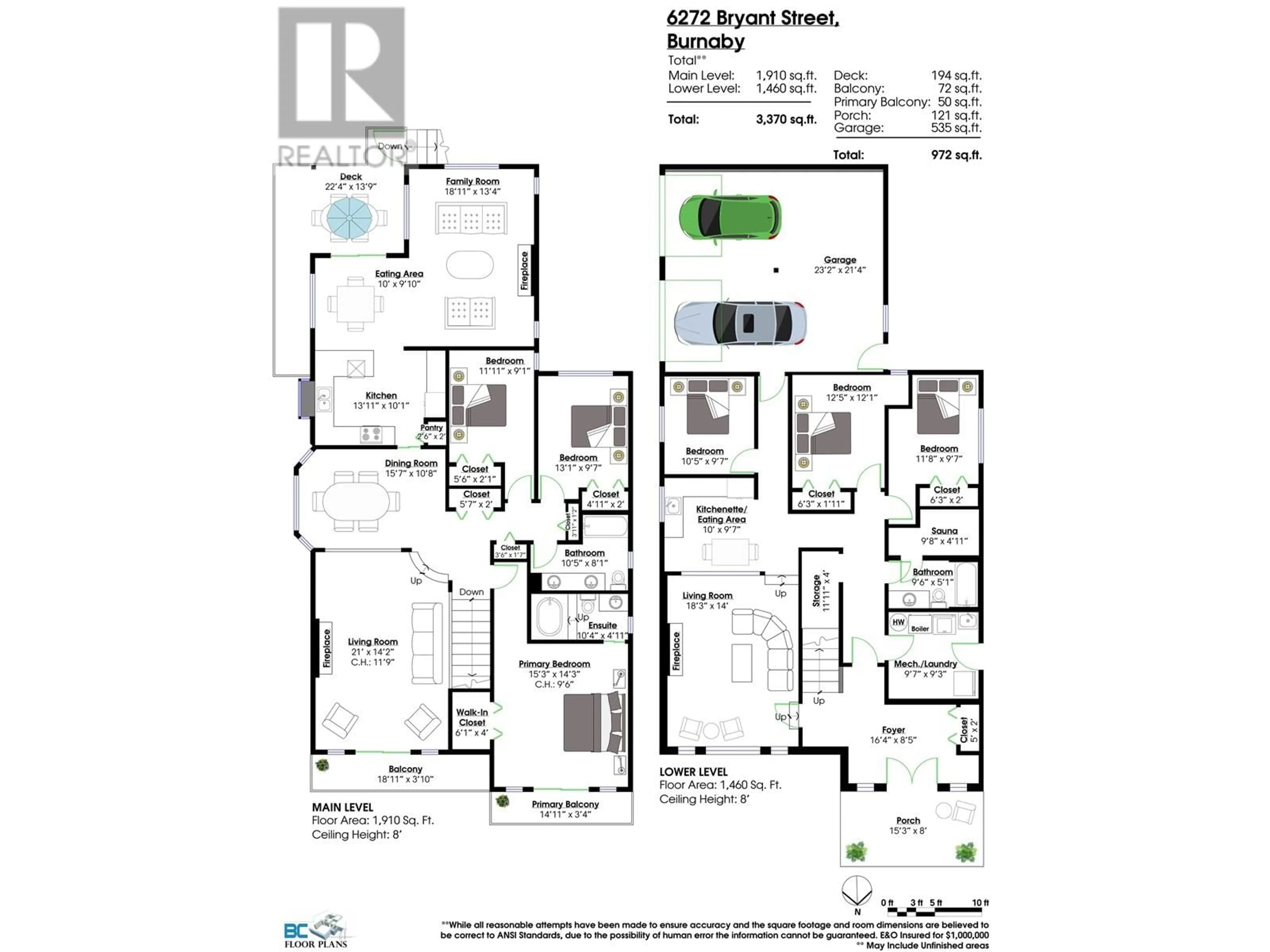 Floor plan for 6272 BRYANT STREET, Burnaby British Columbia V5H1Y2