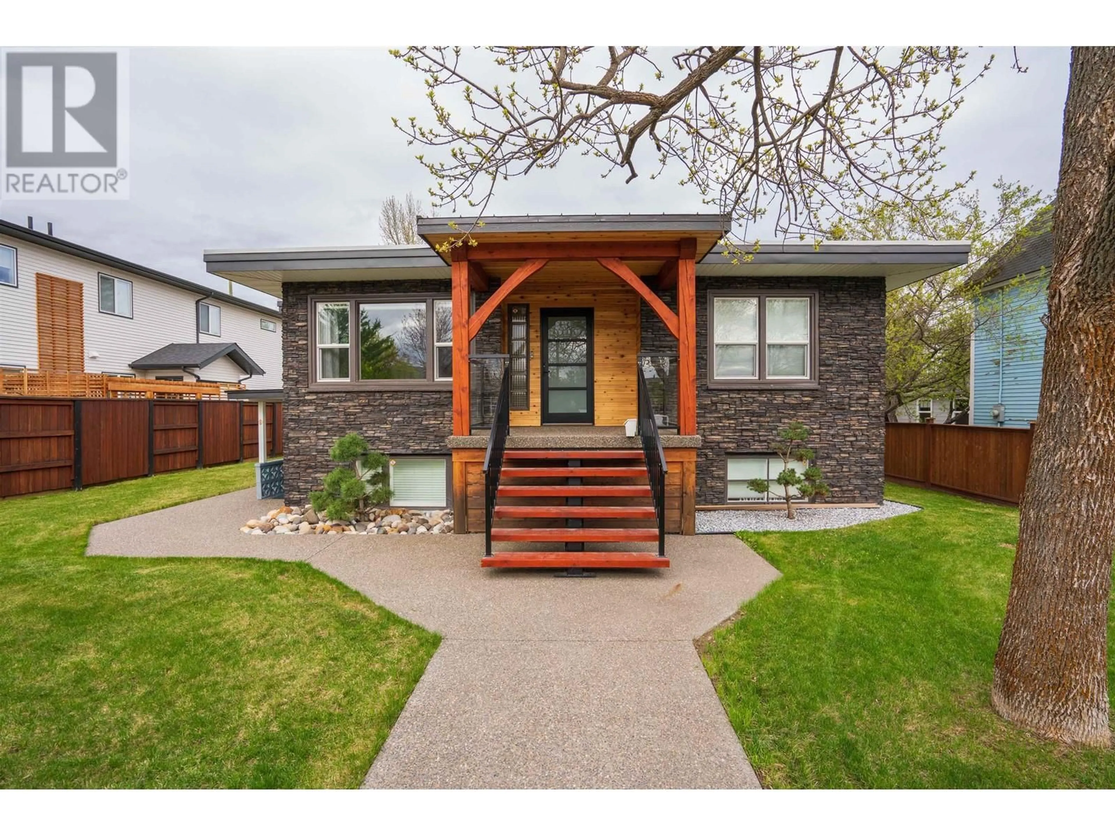 Home with brick exterior material, street for 882 ALWARD STREET, Prince George British Columbia V2M2E9