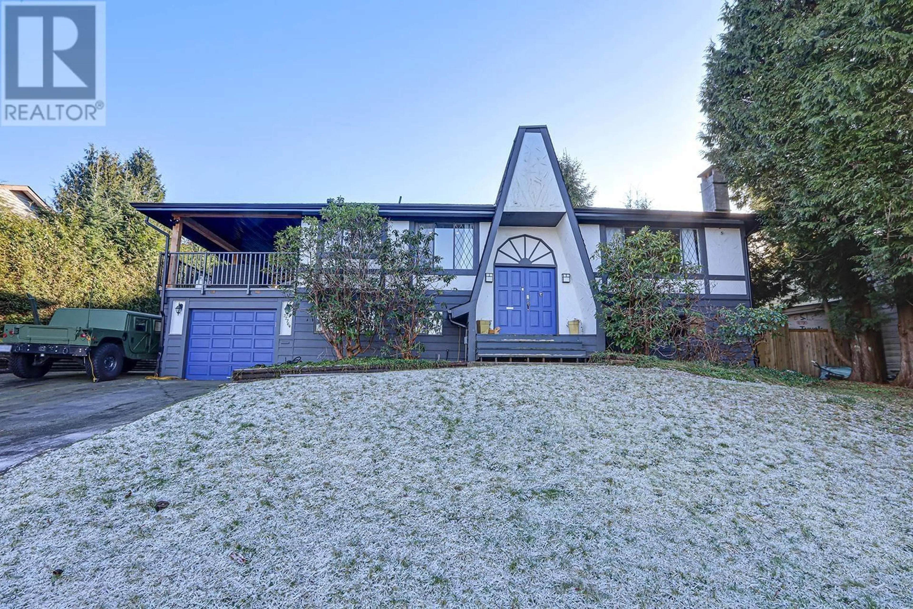 A pic from outside/outdoor area/front of a property/back of a property/a pic from drone, street for 22764 124 AVENUE, Maple Ridge British Columbia V2X4K1