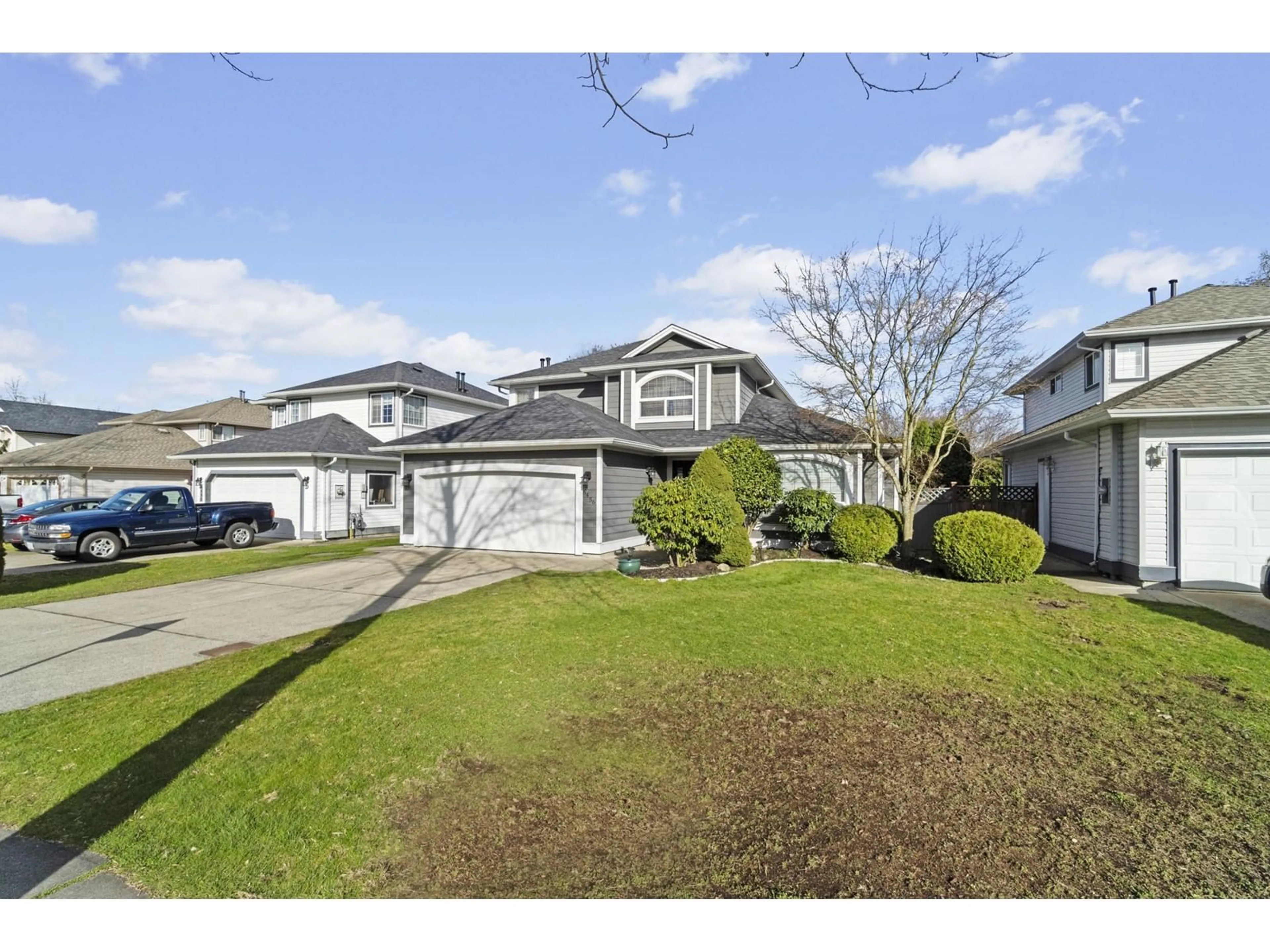 A pic from outside/outdoor area/front of a property/back of a property/a pic from drone, street for 6456 188, Surrey British Columbia V3S8V1
