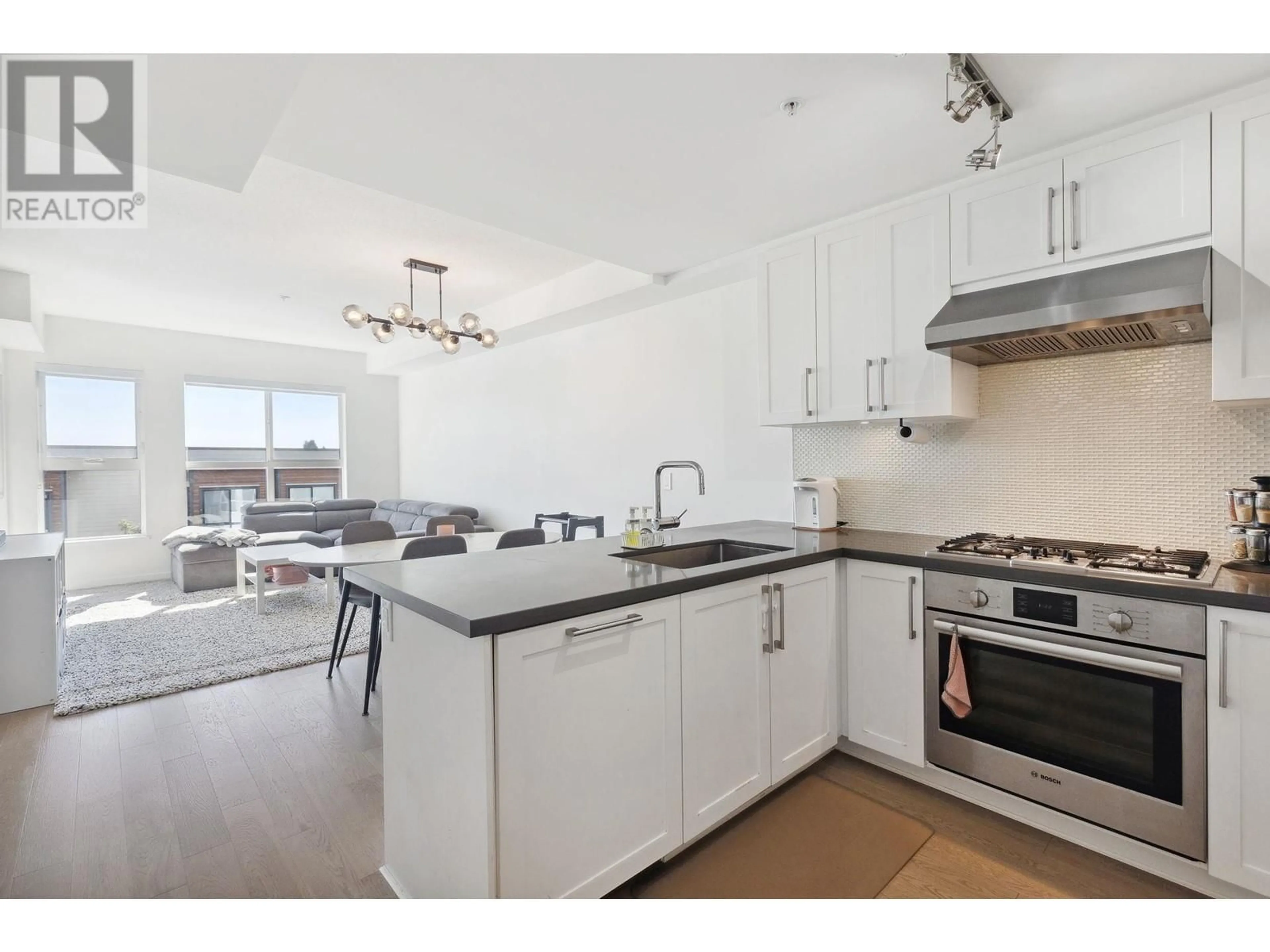 Open concept kitchen, unknown for 417 - 10177 RIVER DRIVE, Richmond British Columbia V6X0S2