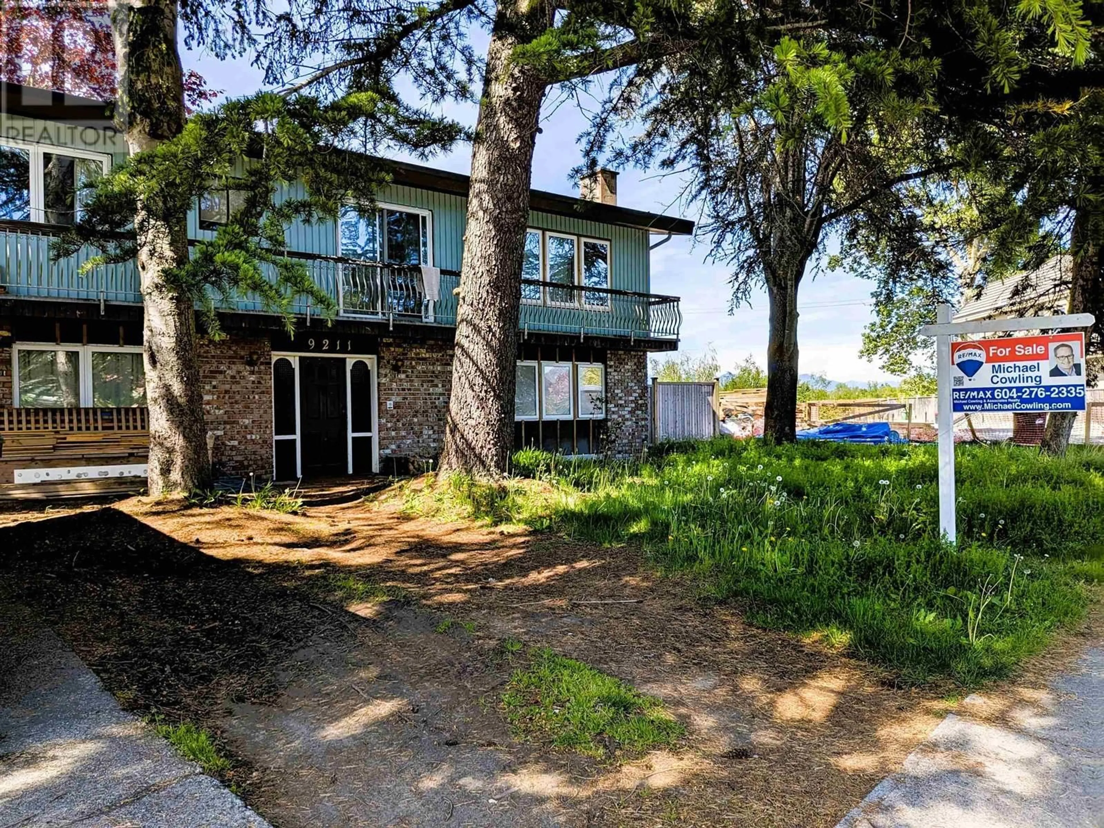 A pic from outside/outdoor area/front of a property/back of a property/a pic from drone, water/lake/river/ocean view for 9211 ARVIDA DRIVE, Richmond British Columbia V7A4K5