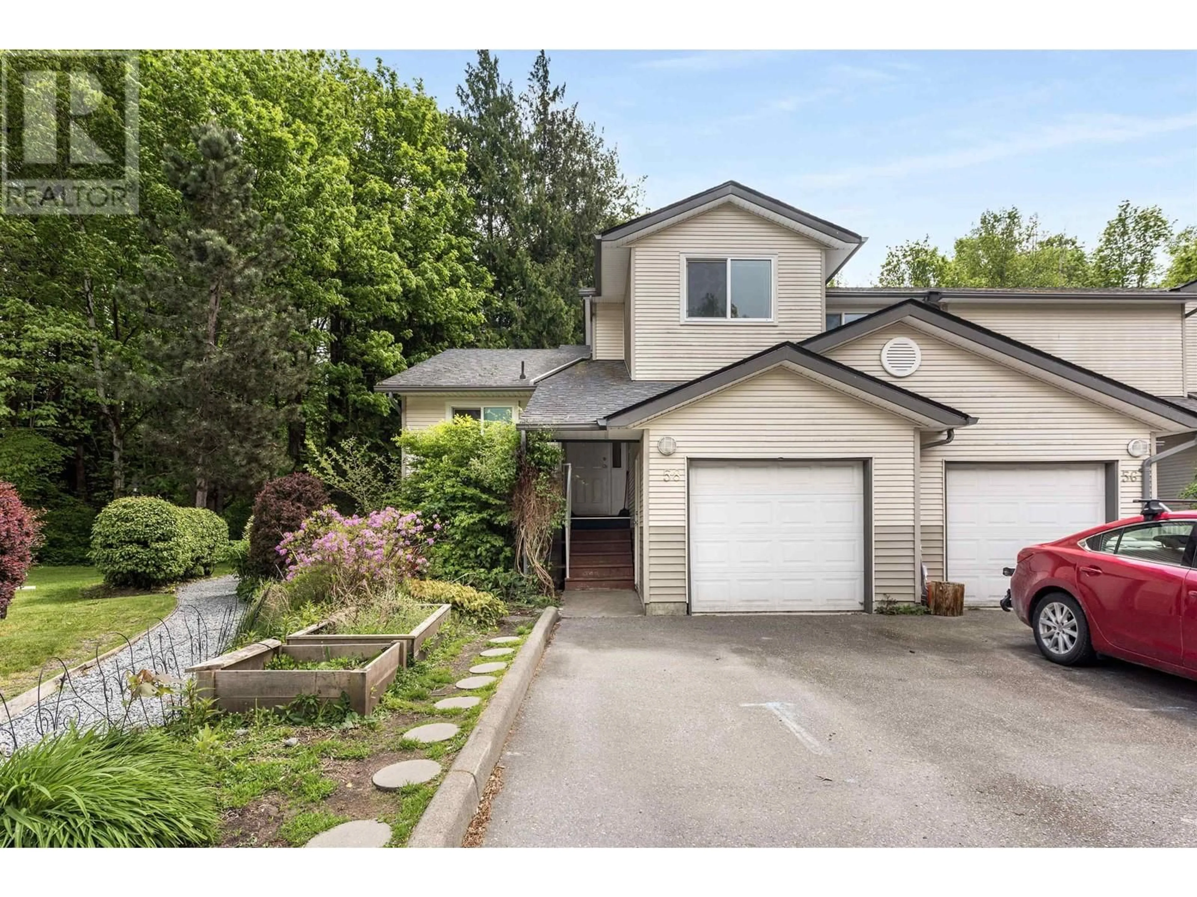 A pic from outside/outdoor area/front of a property/back of a property/a pic from drone, street for 58 - 39920 GOVERNMENT ROAD, Squamish British Columbia V8B0G5