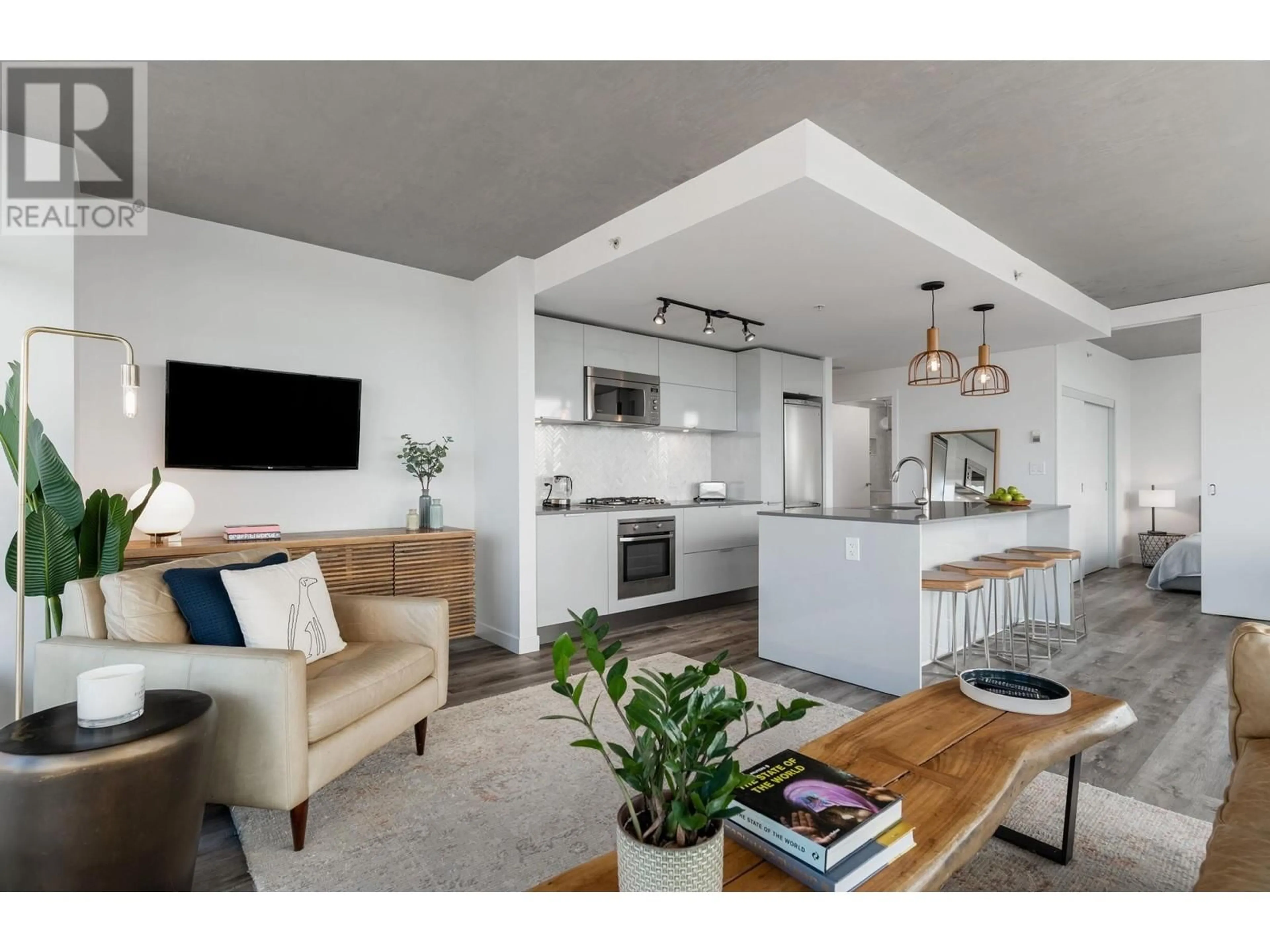 Open concept kitchen, unknown for 2705 - 108 CORDOVA STREET, Vancouver British Columbia V6B0G5
