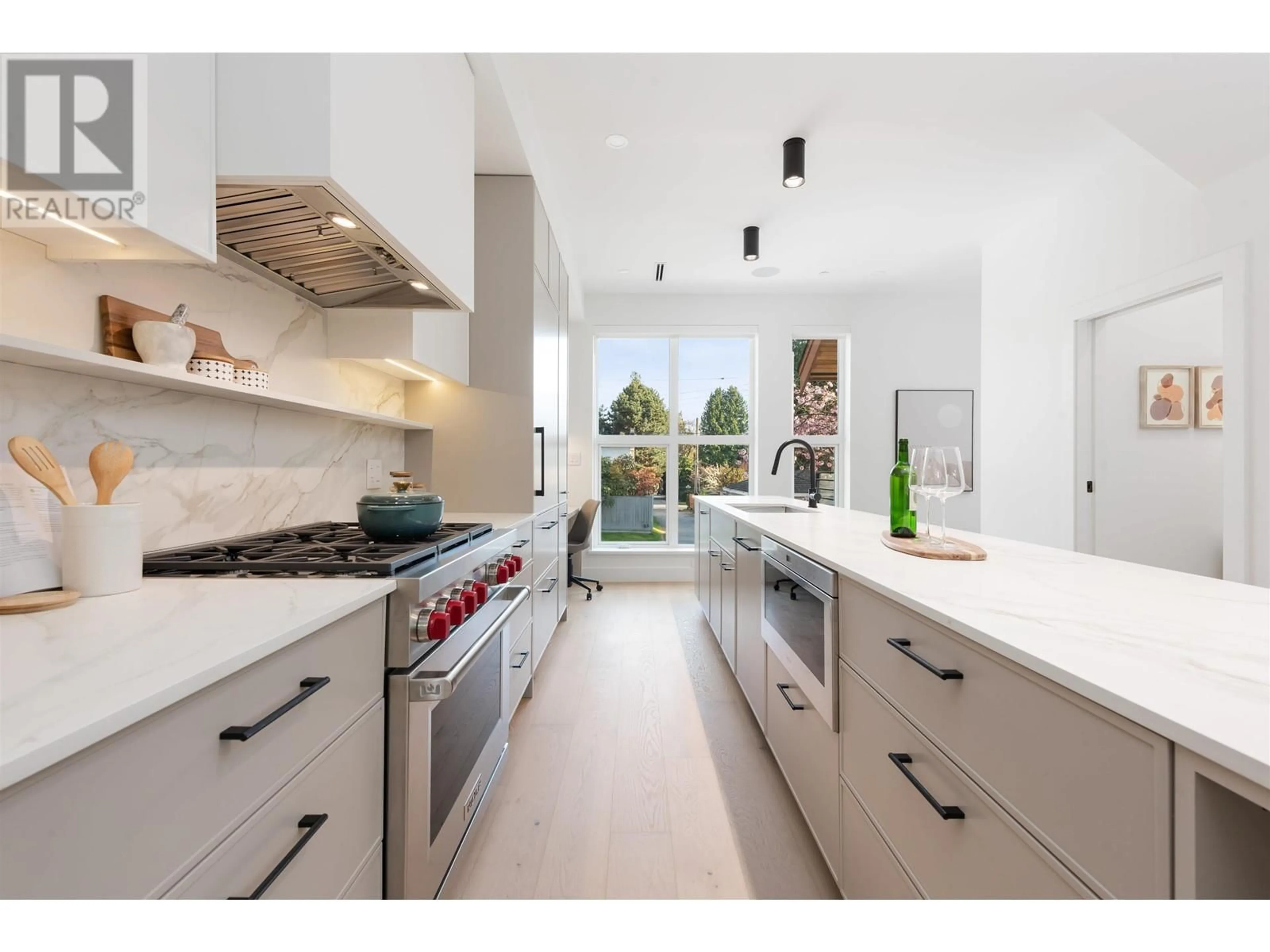 Contemporary kitchen, ceramic/tile floor for 1493 52ND AVENUE, Vancouver British Columbia V6P1H6