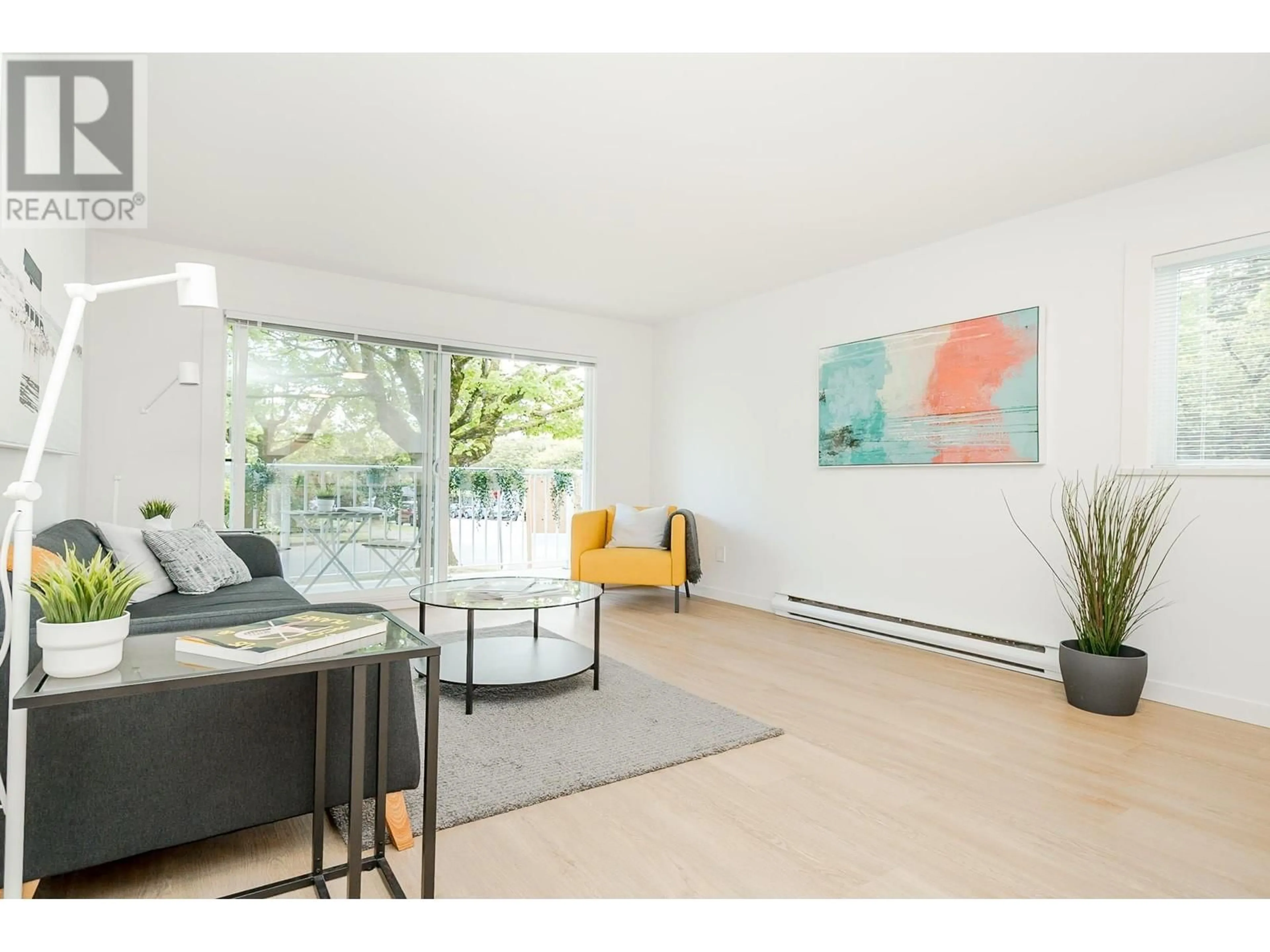 Living room with furniture, unknown for 104 - 8690 MONTCALM STREET, Vancouver British Columbia V6P4P8