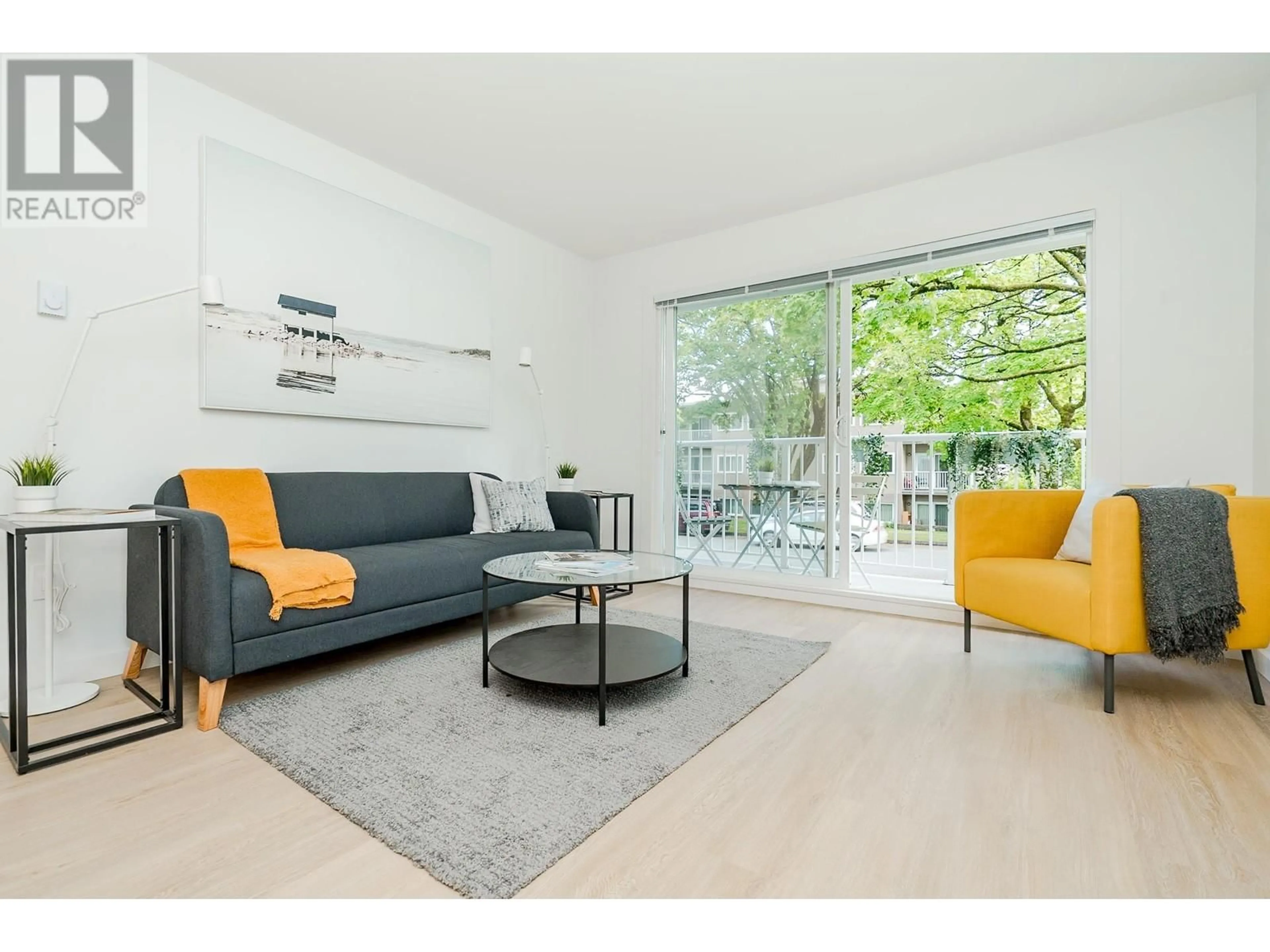Living room with furniture, unknown for 104 - 8690 MONTCALM STREET, Vancouver British Columbia V6P4P8
