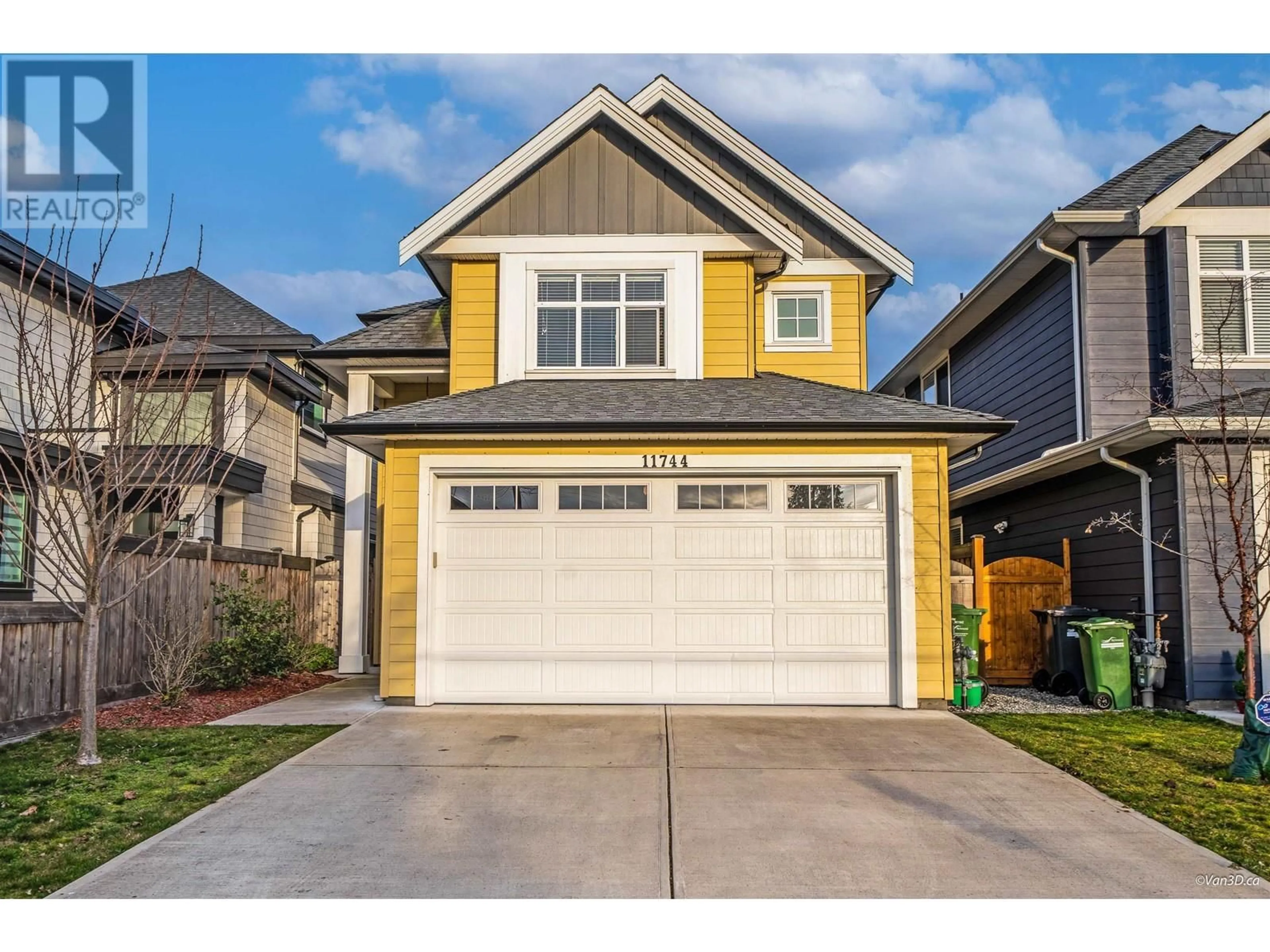 Home with vinyl exterior material, street for 11744 4TH AVENUE, Richmond British Columbia V7E3H4
