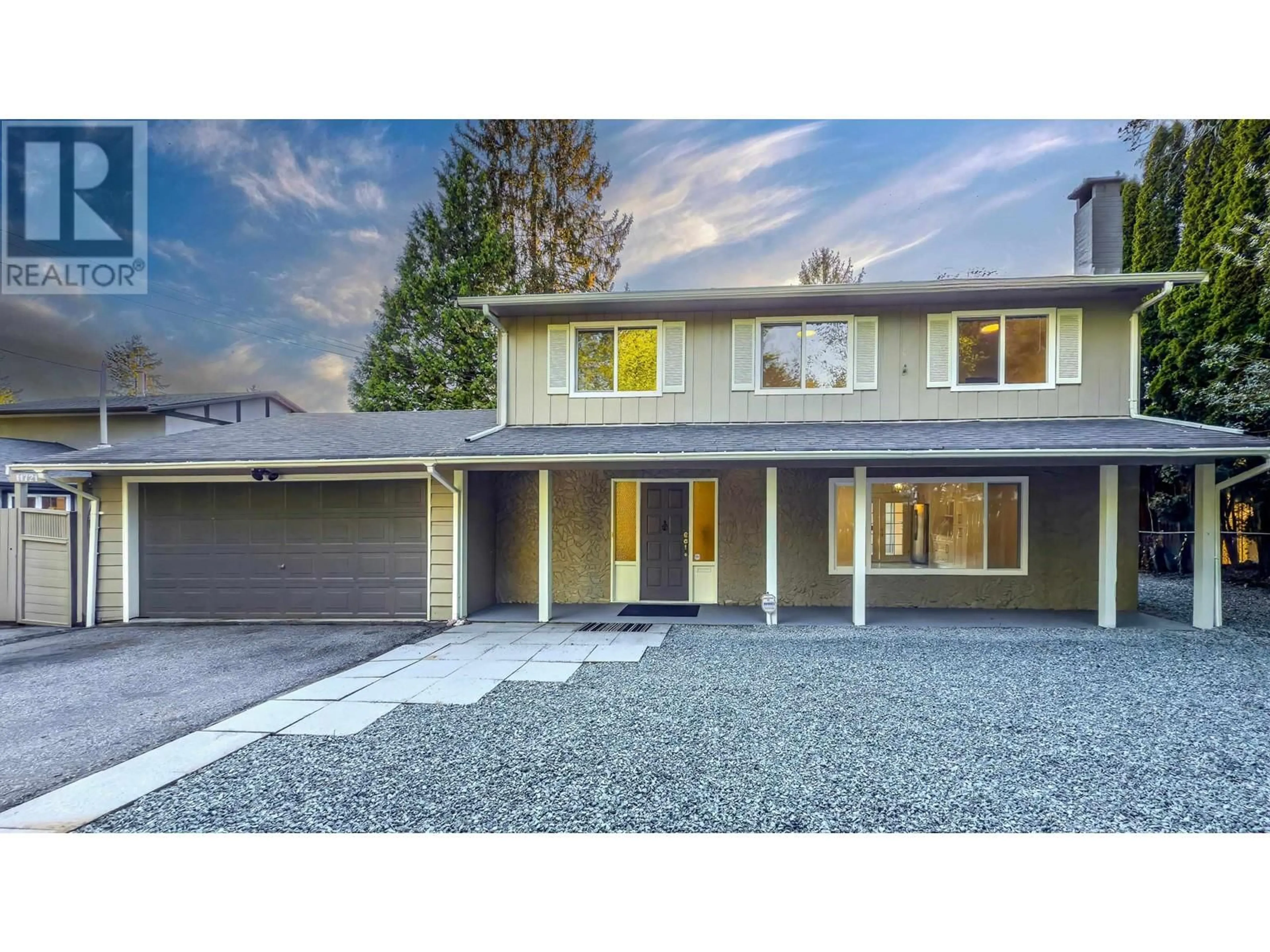 Home with vinyl exterior material, street for 11721 LAITY STREET, Maple Ridge British Columbia V2X5A4
