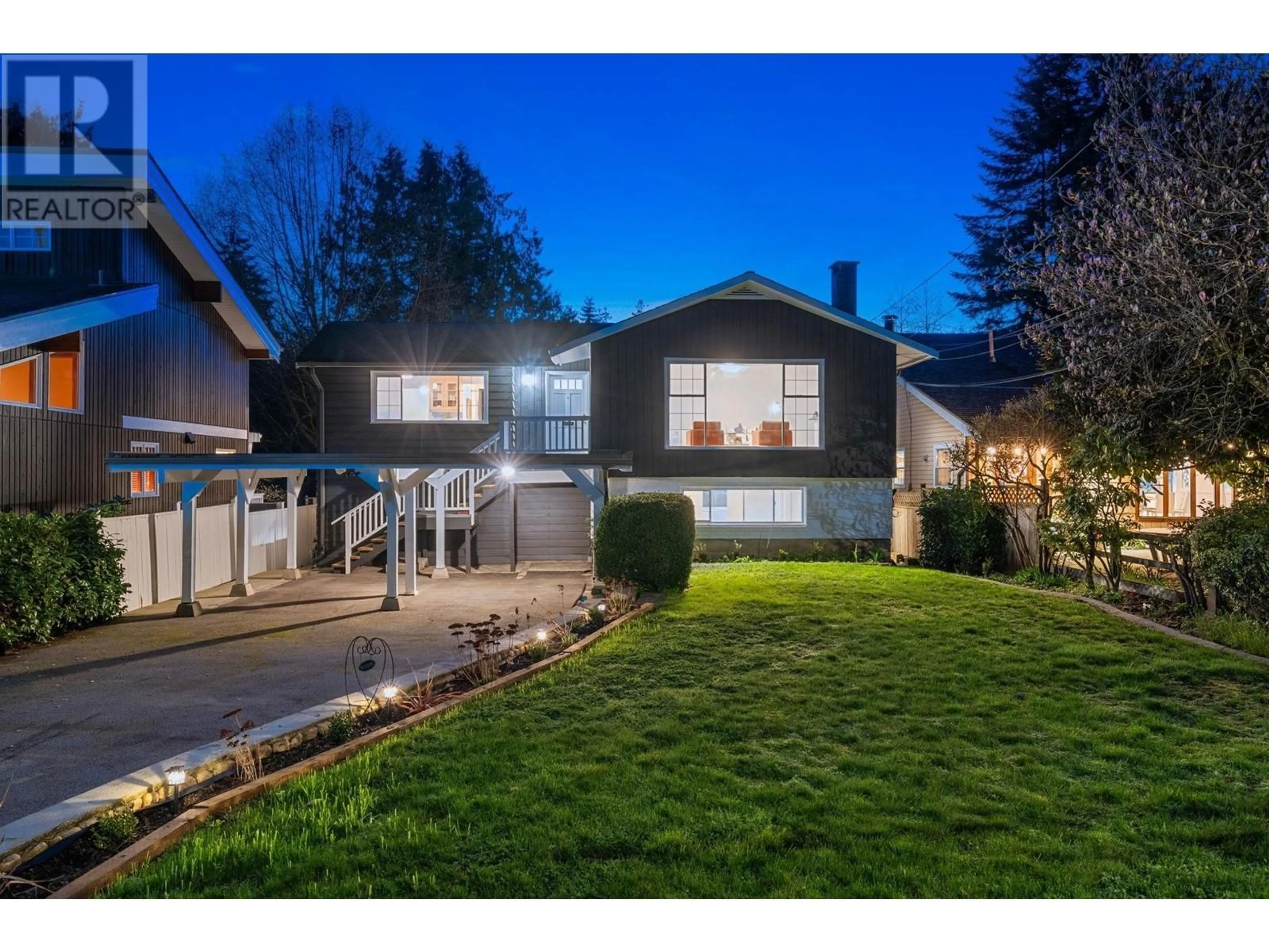 A pic from outside/outdoor area/front of a property/back of a property/a pic from drone, street for 2397 PHILIP AVENUE, North Vancouver British Columbia V7P2W7