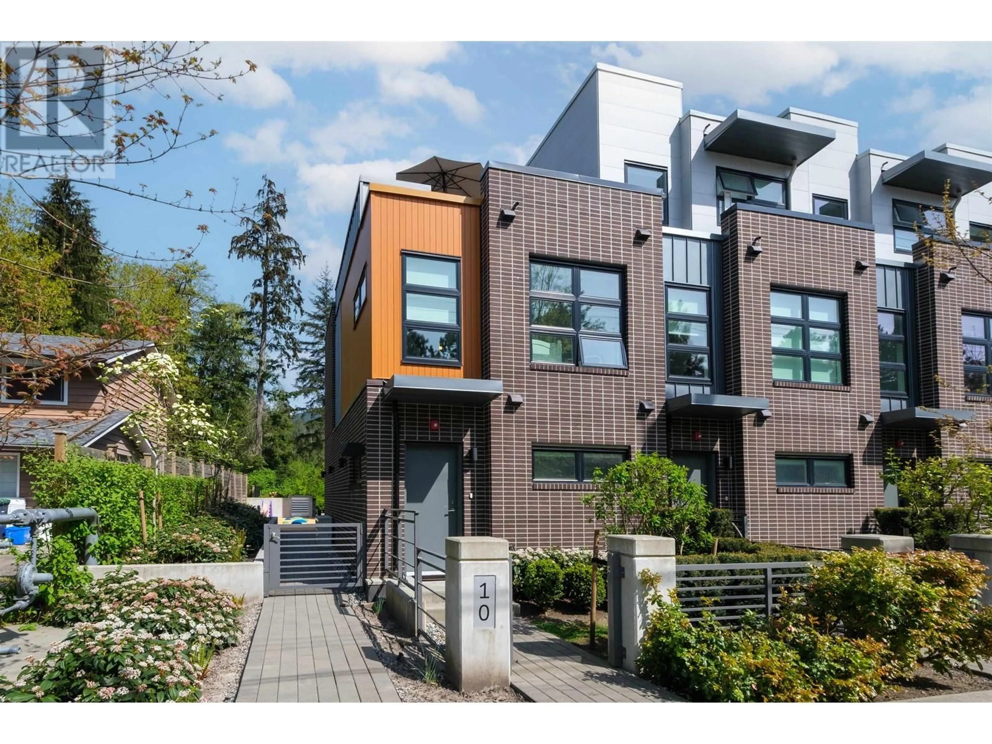 Home with brick exterior material, street for 10 - 3490 MT SEYMOUR PARKWAY, North Vancouver British Columbia V7H1G5