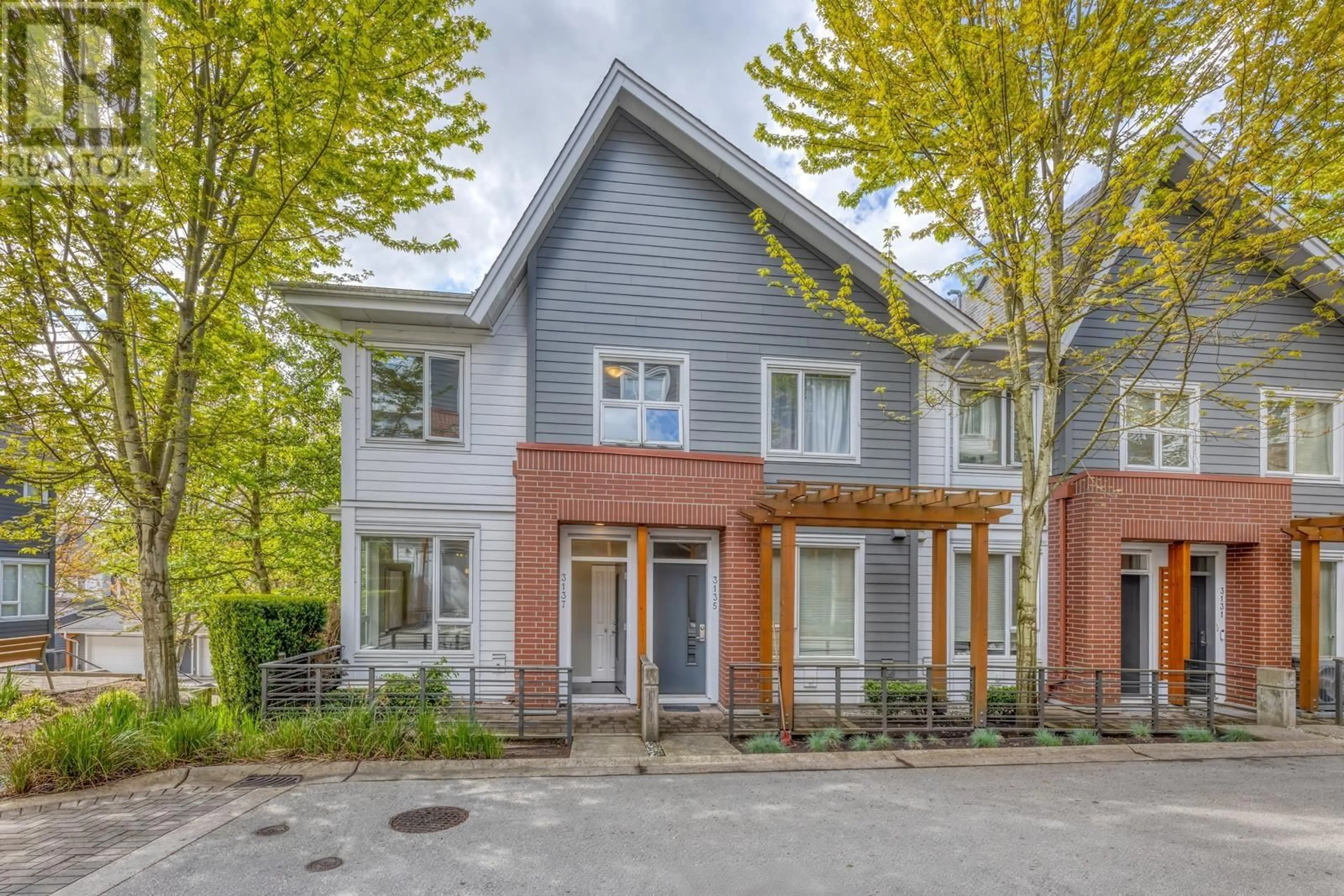 Home with brick exterior material, street for 3137 SONGBIRD MEWS, Vancouver British Columbia V5S0B1