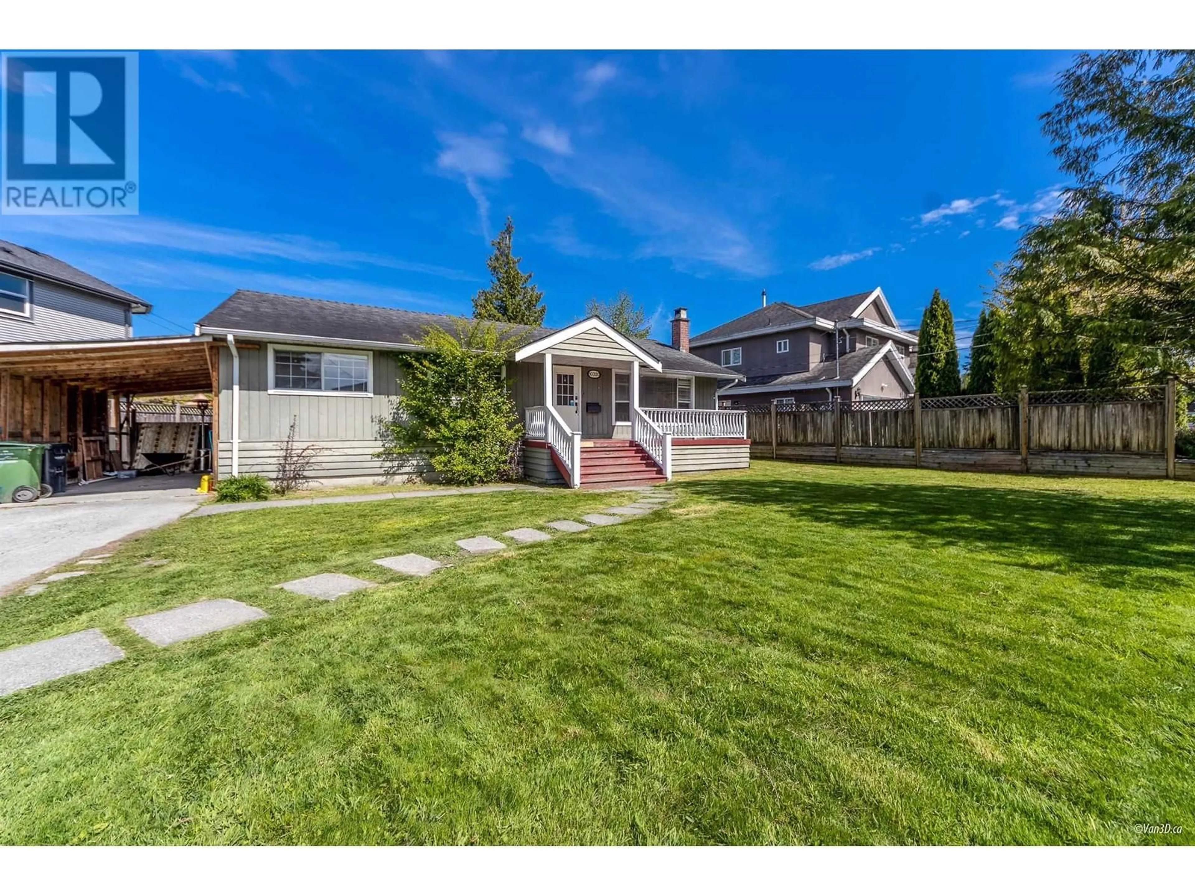 A pic from outside/outdoor area/front of a property/back of a property/a pic from drone, street for 10320 ARAGON ROAD, Richmond British Columbia V7A3E7