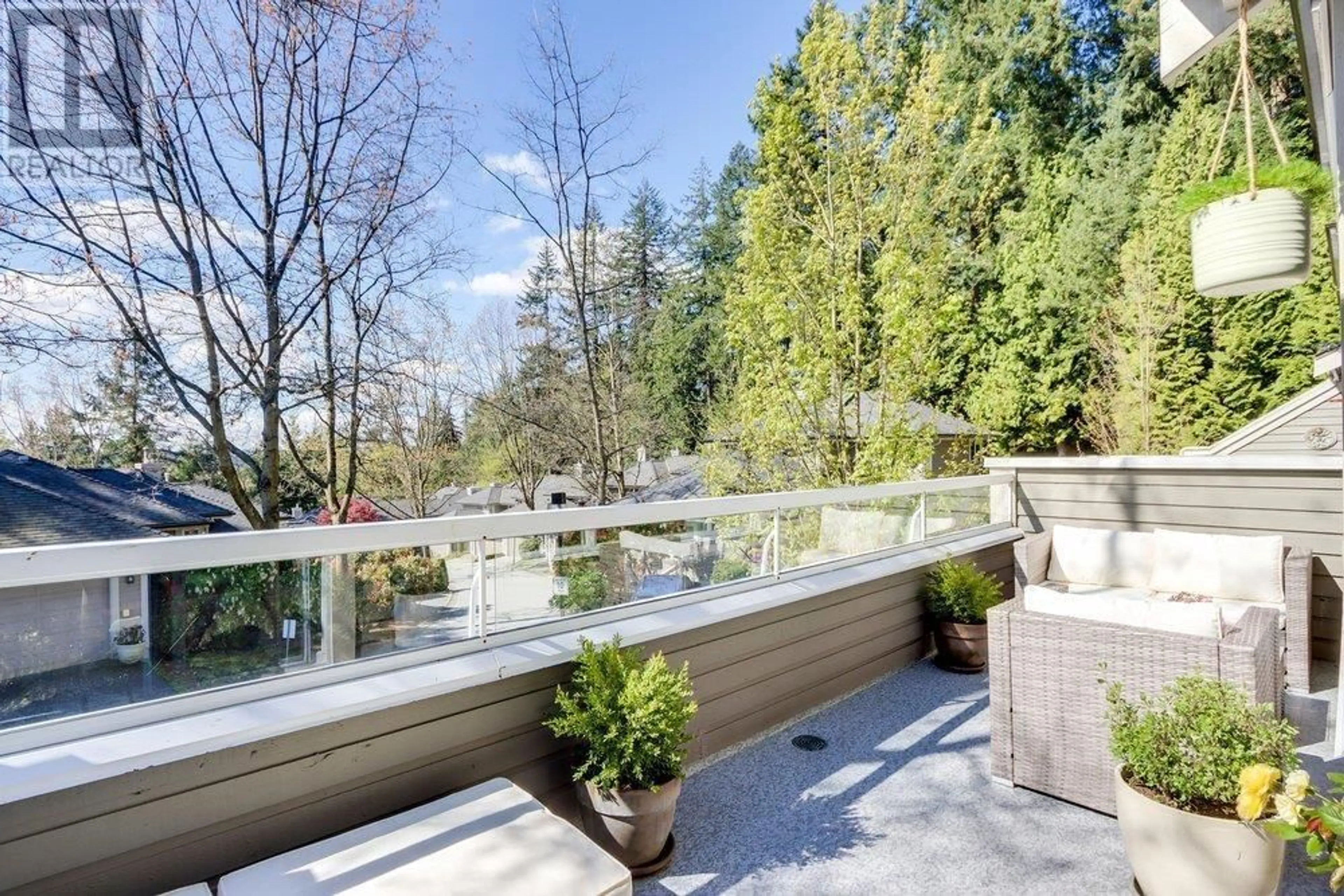 Patio, water/lake/river/ocean view for 4 - 181 RAVINE DRIVE, Port Moody British Columbia V3H4T3