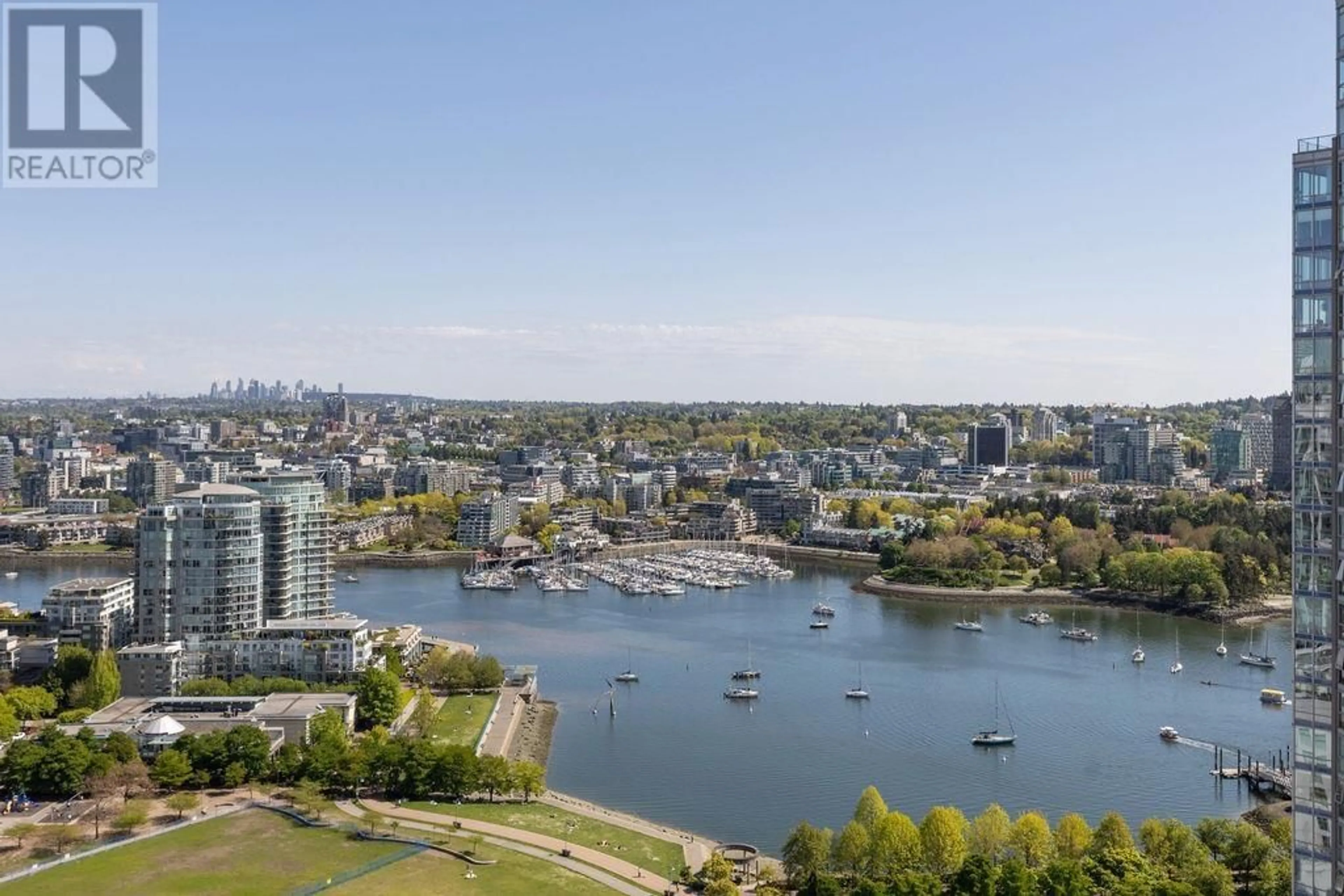 A pic from outside/outdoor area/front of a property/back of a property/a pic from drone, water/lake/river/ocean view for 2903 - 499 PACIFIC STREET, Vancouver British Columbia V6B0N4