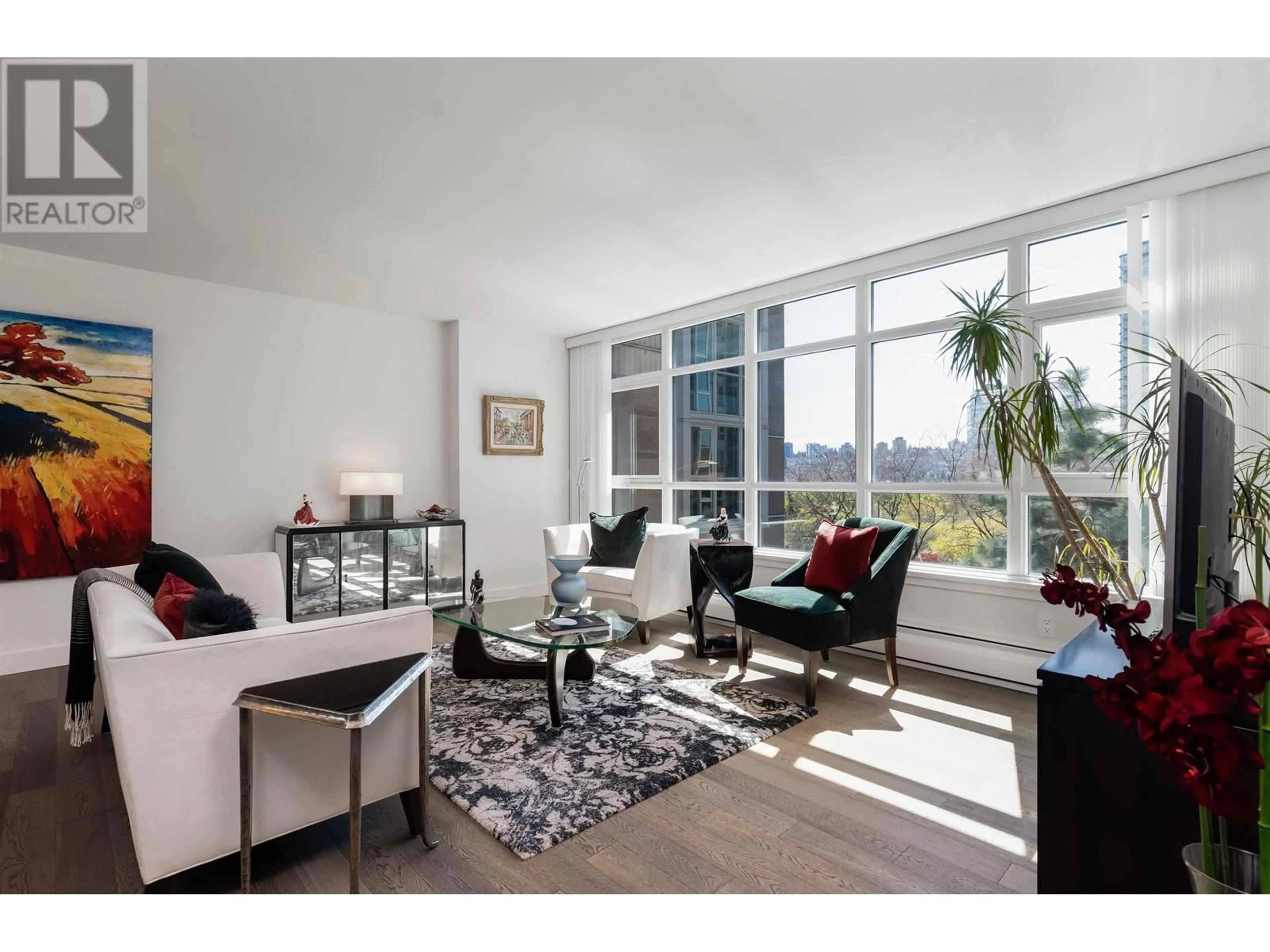 Living room with furniture, unknown for 505 - 1318 HOMER STREET, Vancouver British Columbia V6B6A7