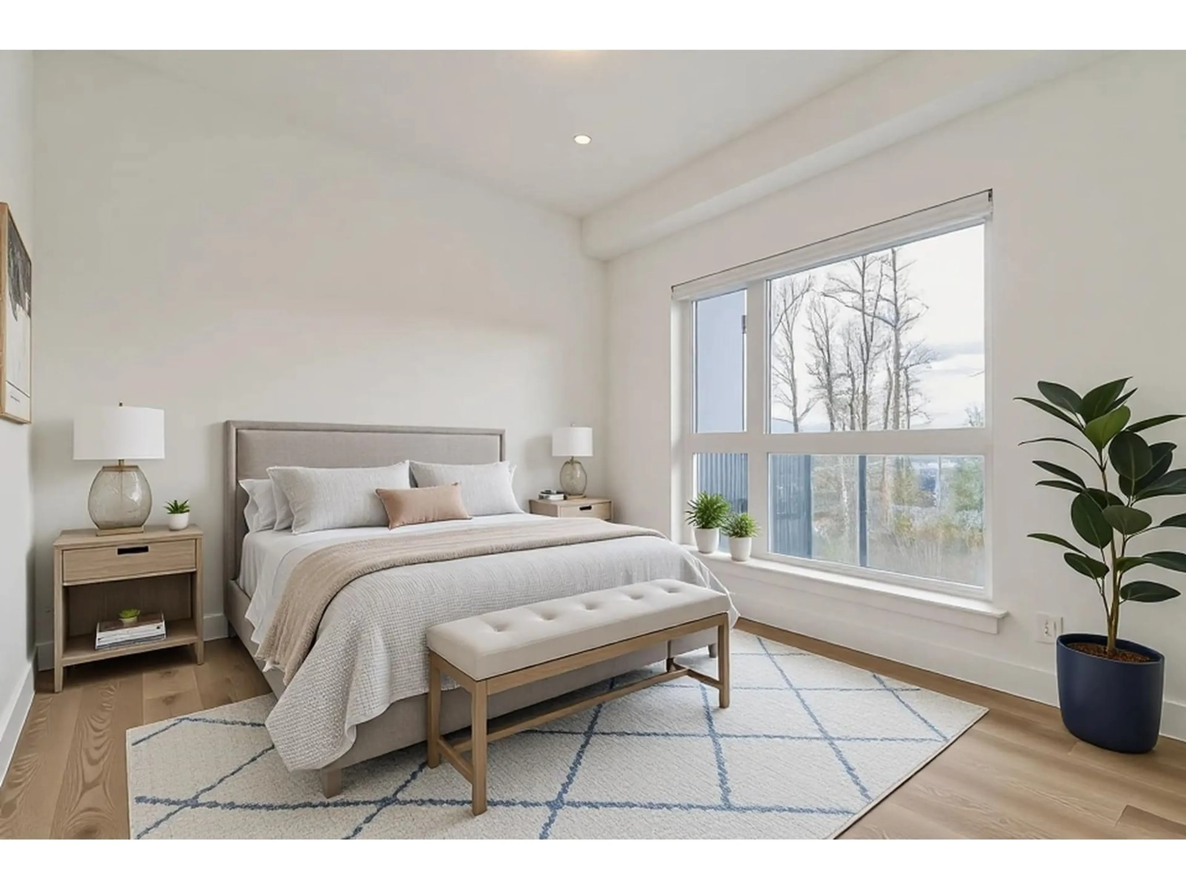 Bedroom with bed, unknown for B406 - 8447 202, Langley British Columbia V2Y4K2