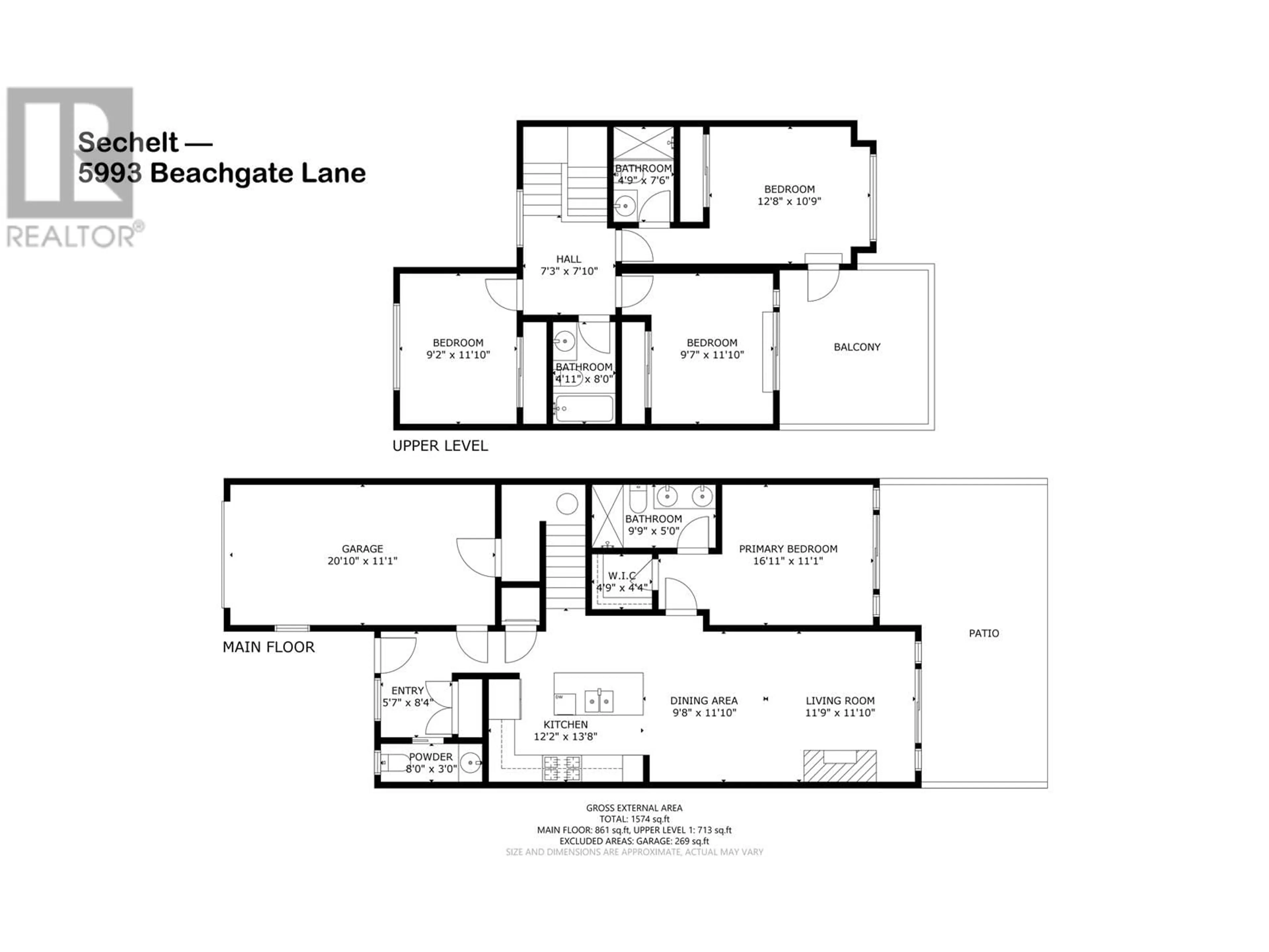 Floor plan for 5993 BEACHGATE LANE, Sechelt British Columbia V7Z0S2