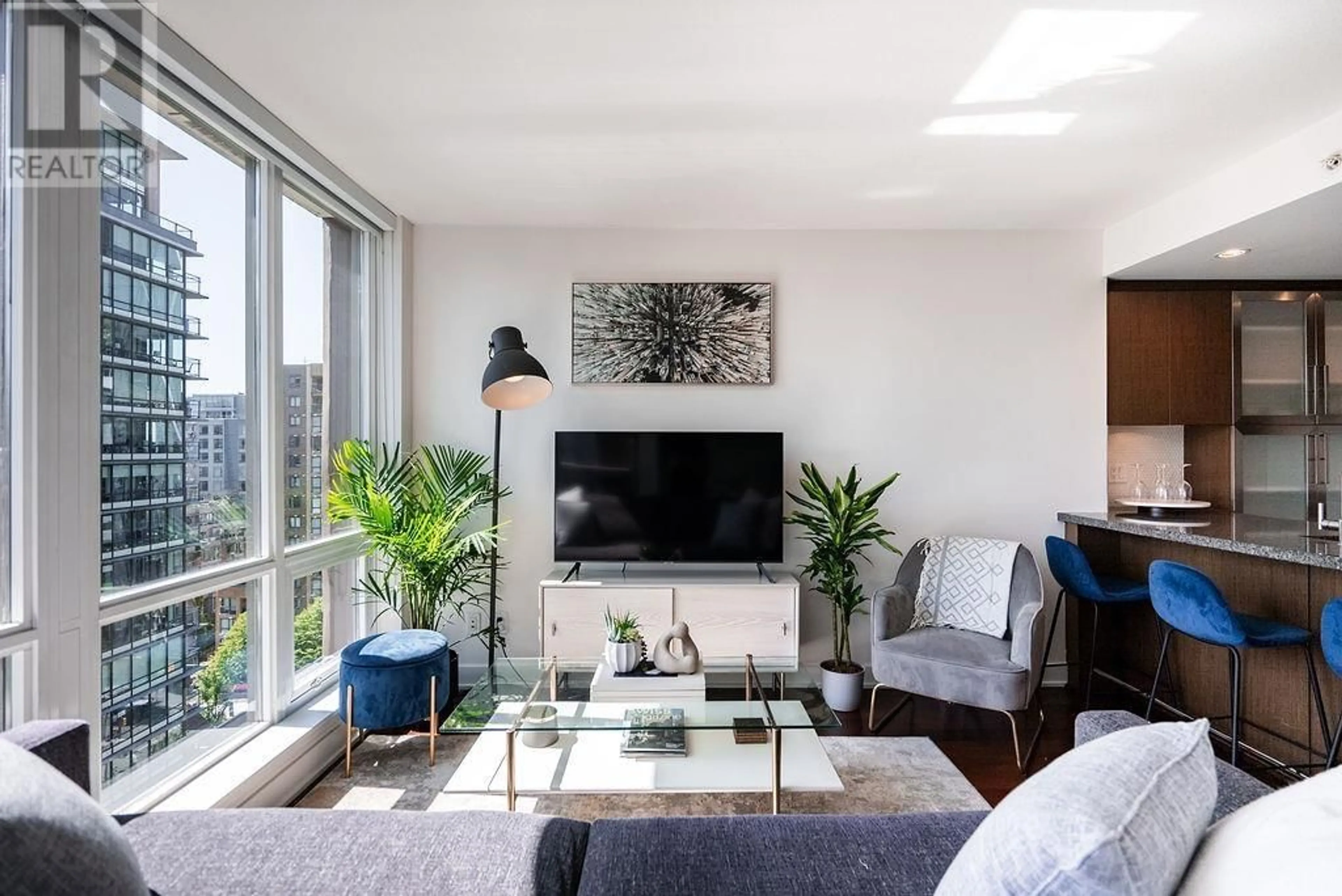 Living room with furniture, unknown for 1208 - 1055 RICHARDS STREET, Vancouver British Columbia V6B0C2