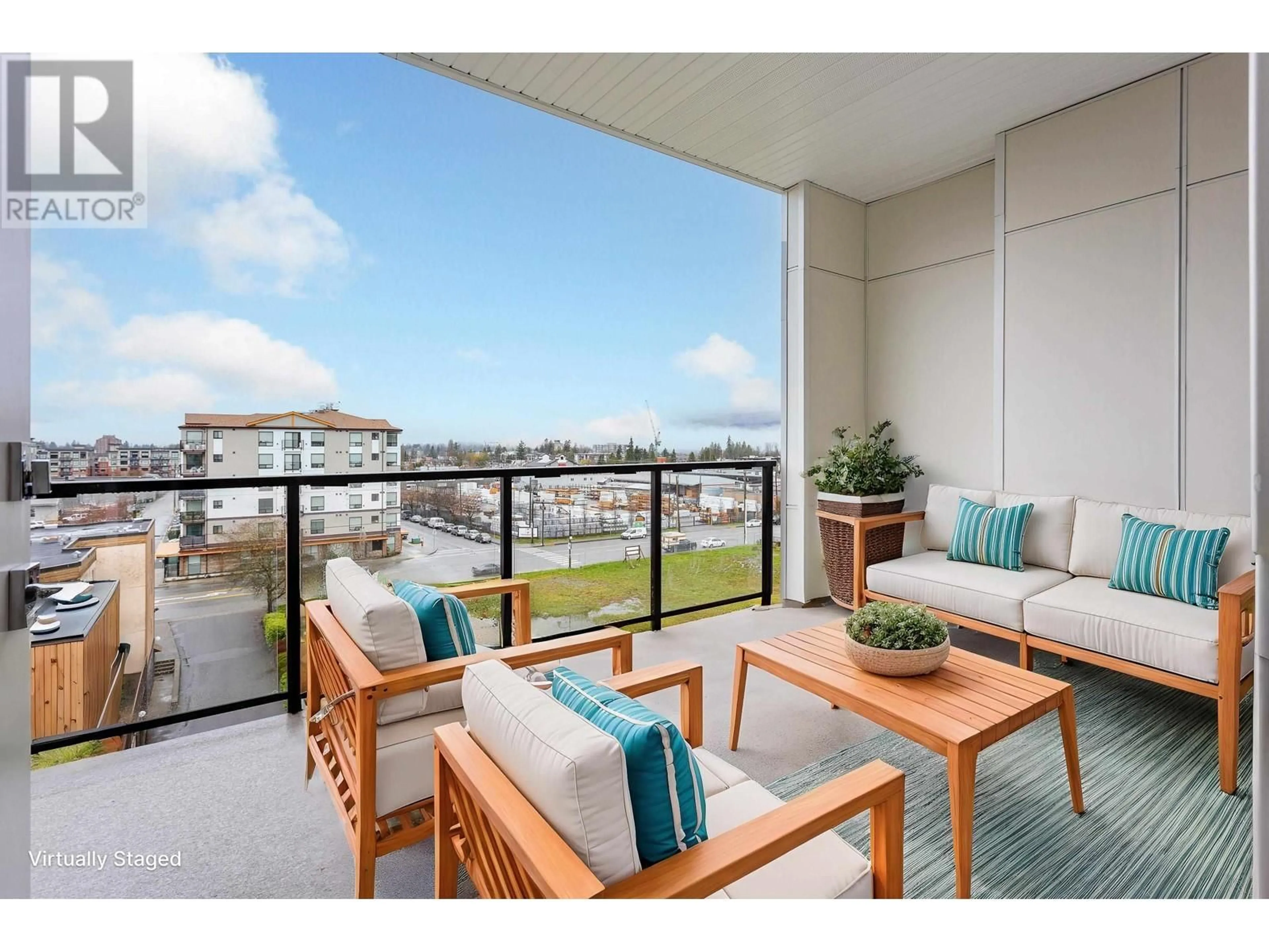 Patio, water/lake/river/ocean view for 506 - 11913 BURNETT STREET, Maple Ridge British Columbia V2X4N1