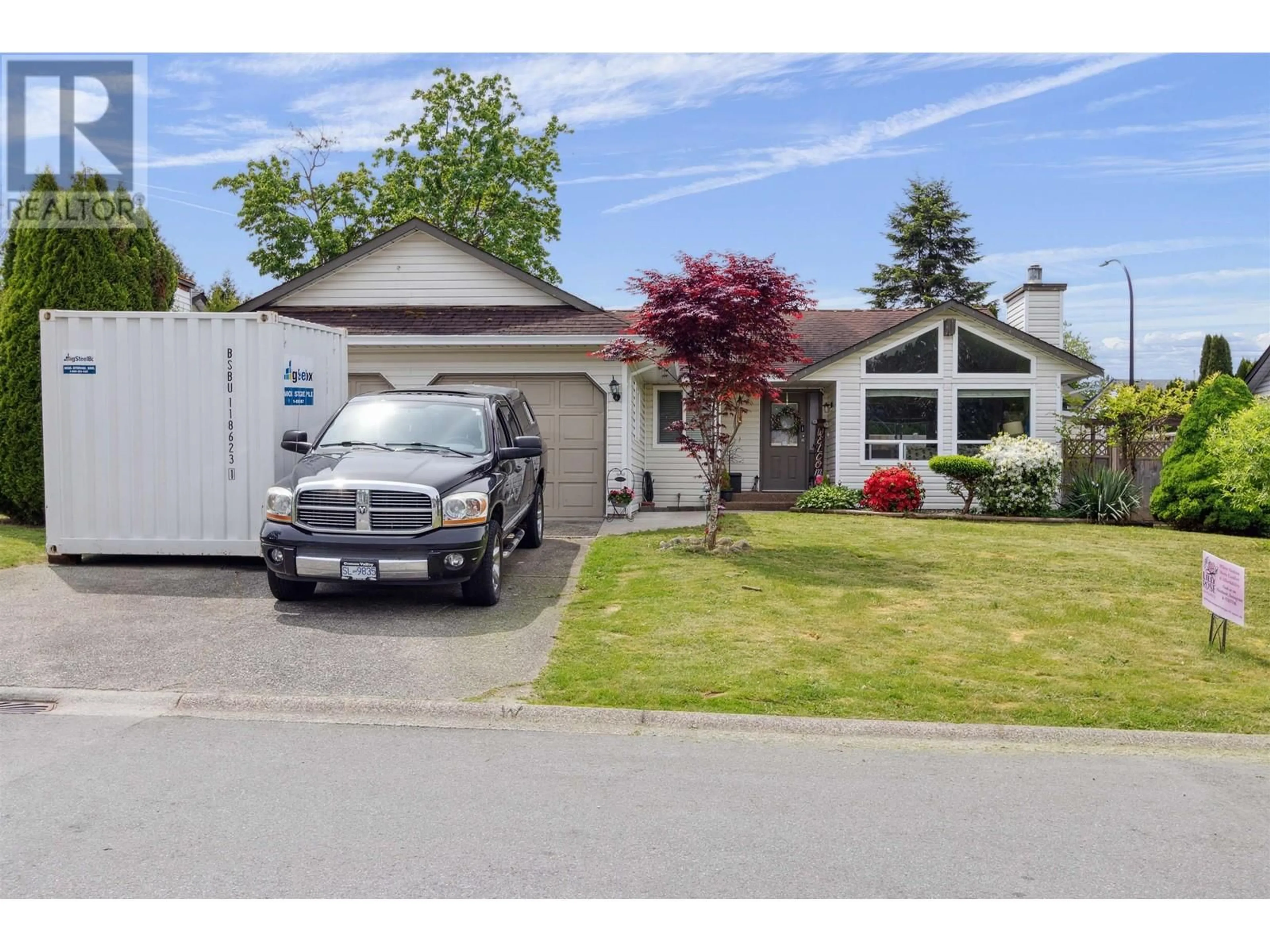 Home with vinyl exterior material, street for 22640 125A AVENUE, Maple Ridge British Columbia V2X9Z6