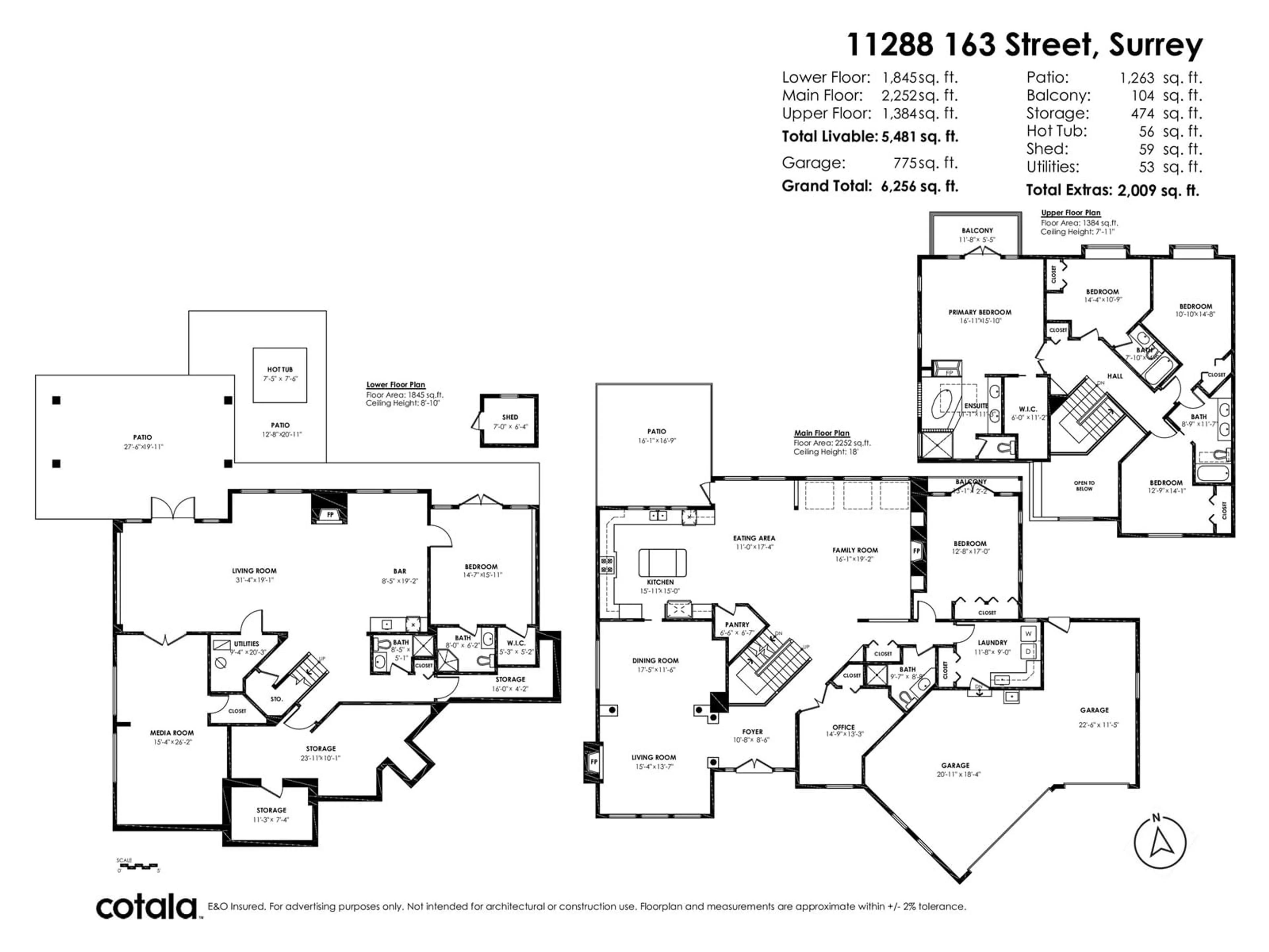 Floor plan for 11288 163, Surrey British Columbia V4N4P8