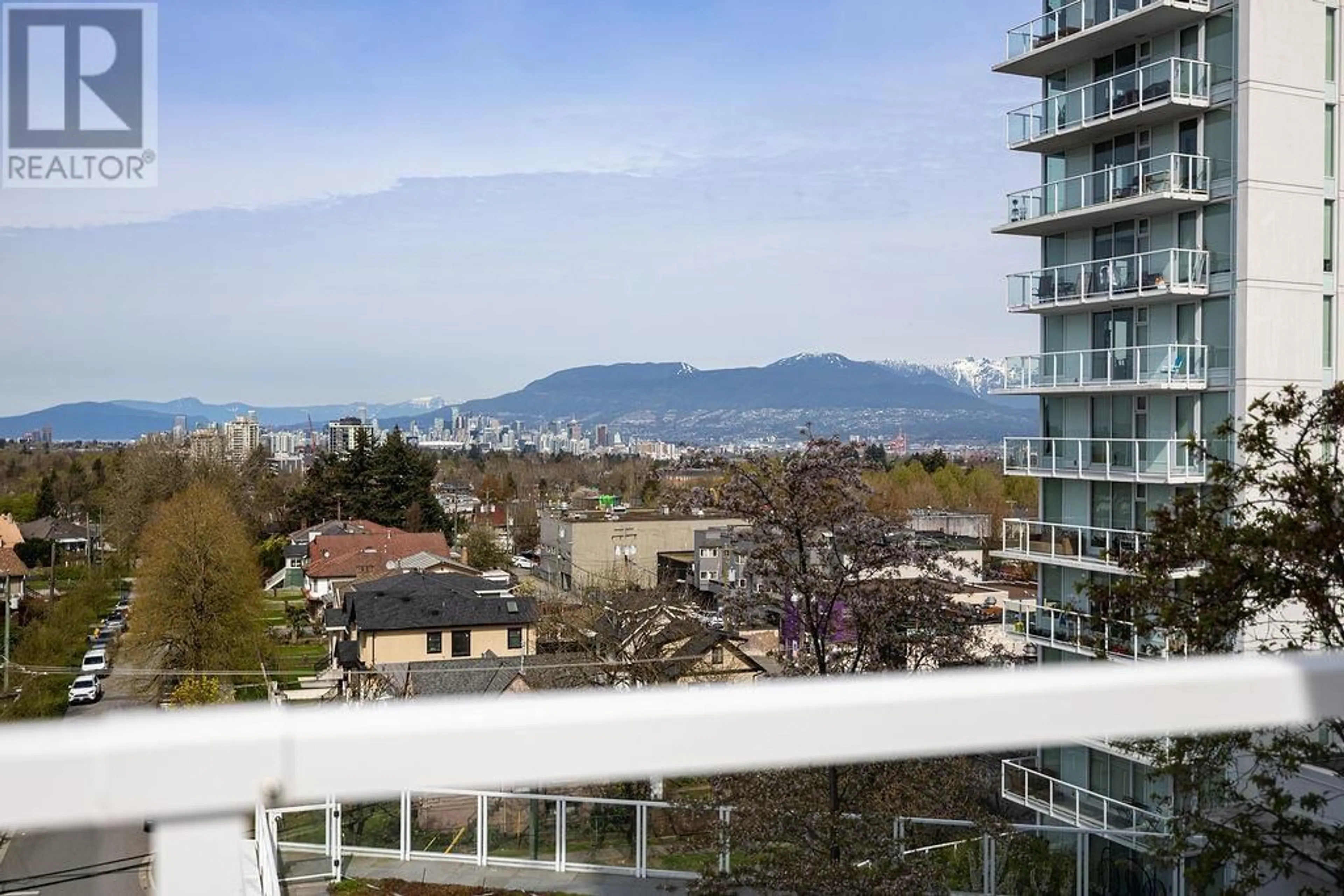 Balcony in the apartment, city buildings view from balcony for 908 - 2221 30TH AVENUE, Vancouver British Columbia V5N0G6