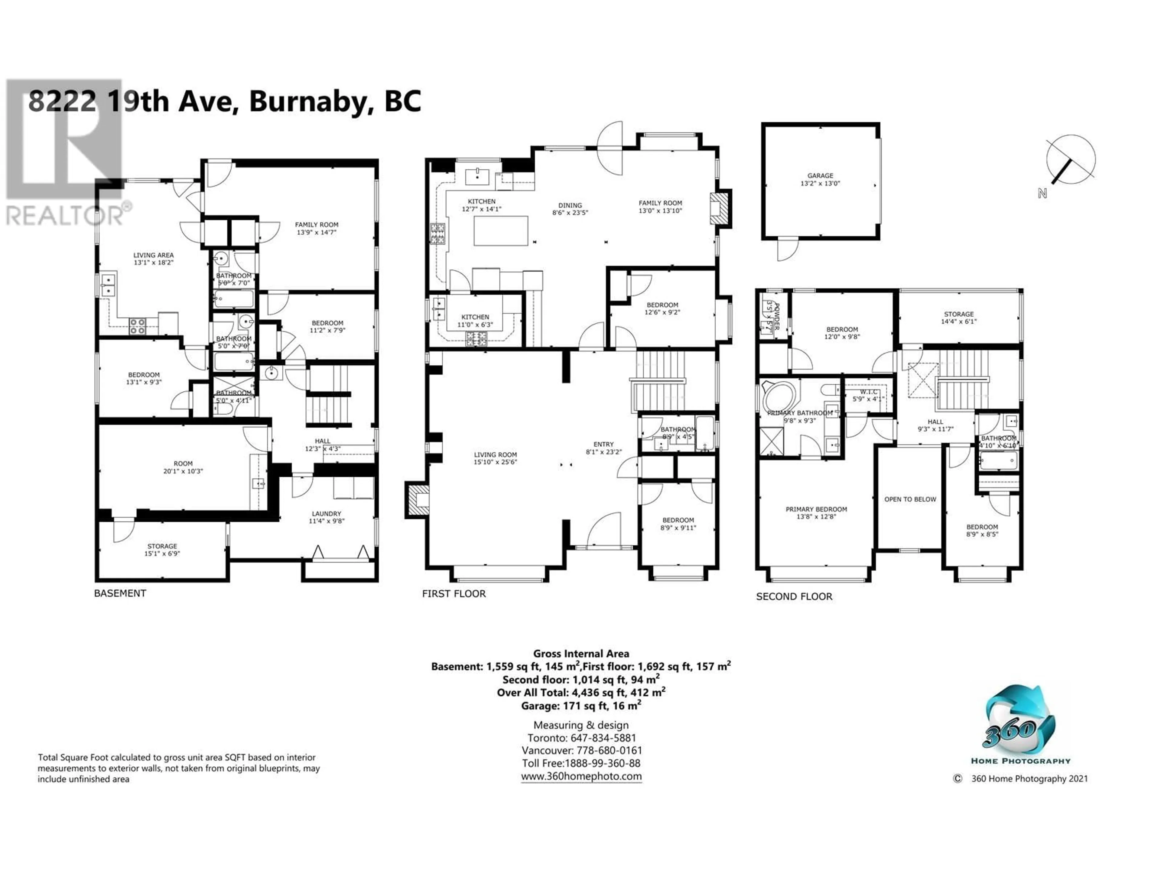 Floor plan for 8222 19TH AVENUE, Burnaby British Columbia V3N1G6
