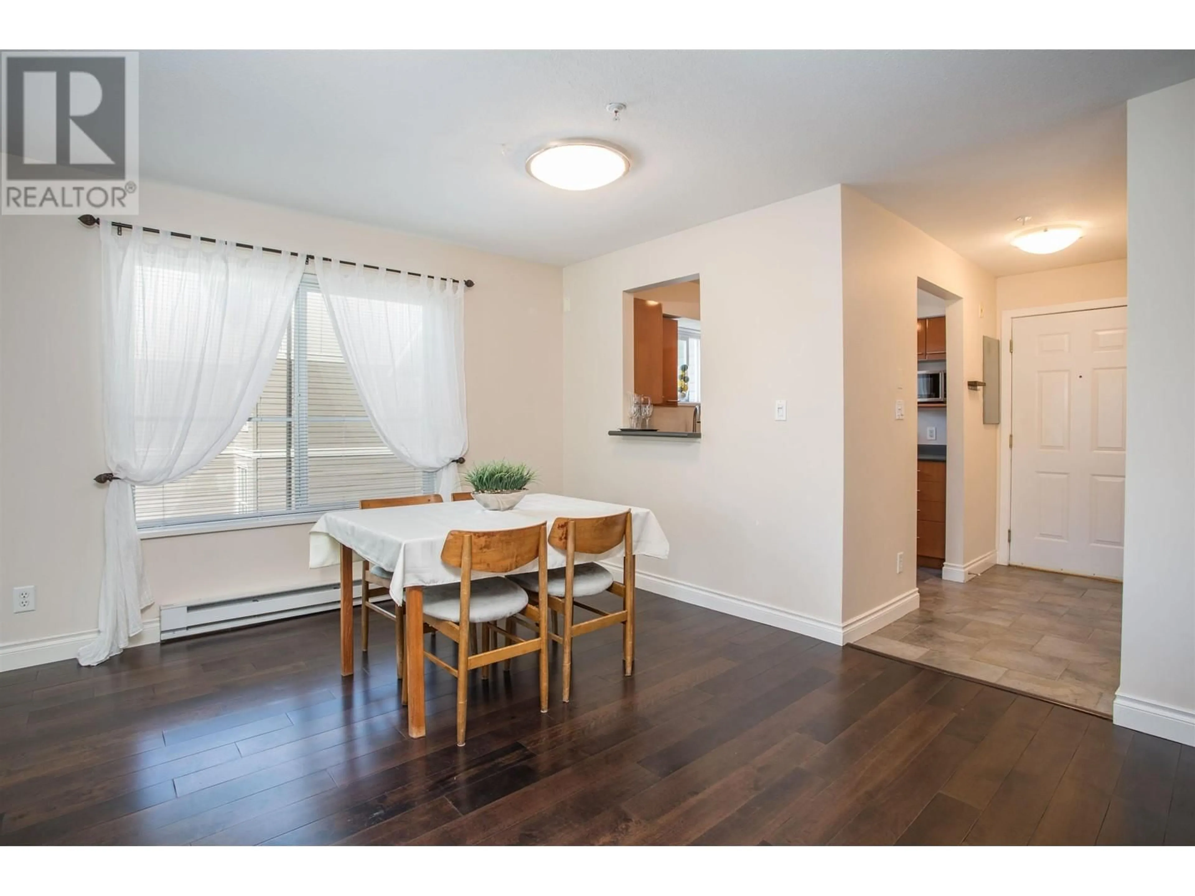 Dining room, wood/laminate floor for 305 - 2268 WELCHER AVENUE, Port Coquitlam British Columbia V3C1X4