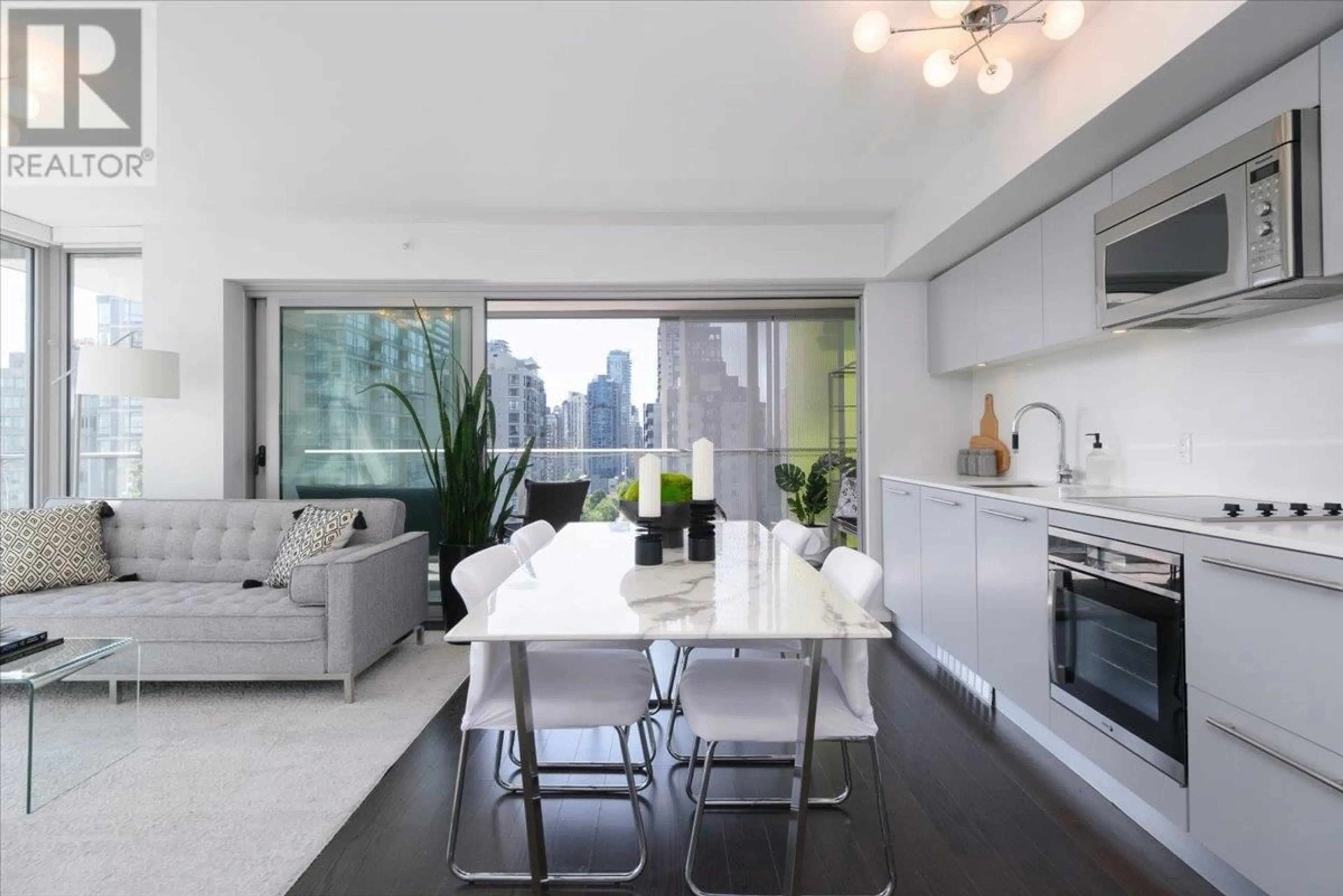 Contemporary kitchen, unknown for 1503 - 999 SEYMOUR STREET, Vancouver British Columbia V6B0M5
