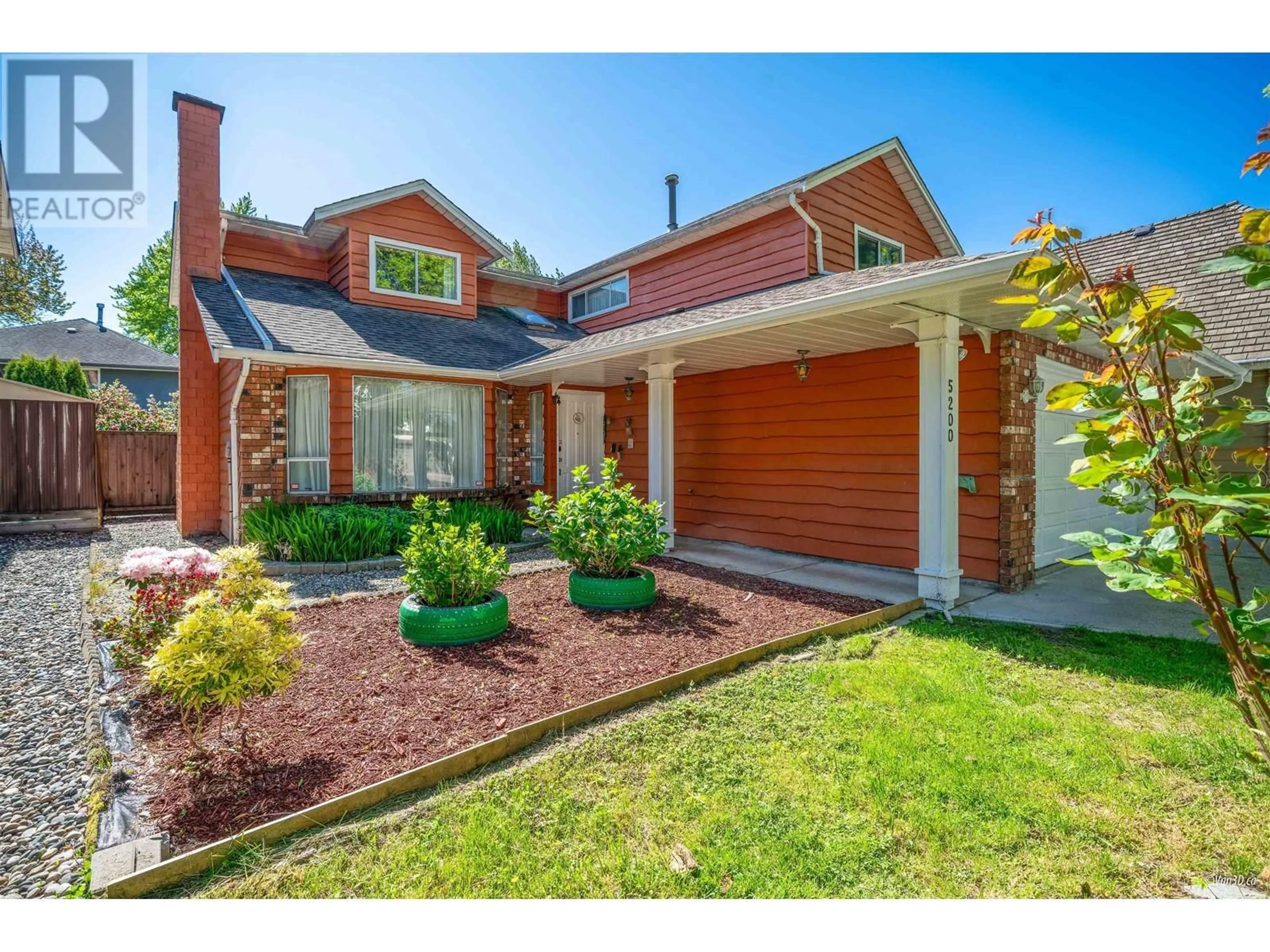 Home with brick exterior material, street for 5200 SAPPHIRE PLACE, Richmond British Columbia V7C4Z9