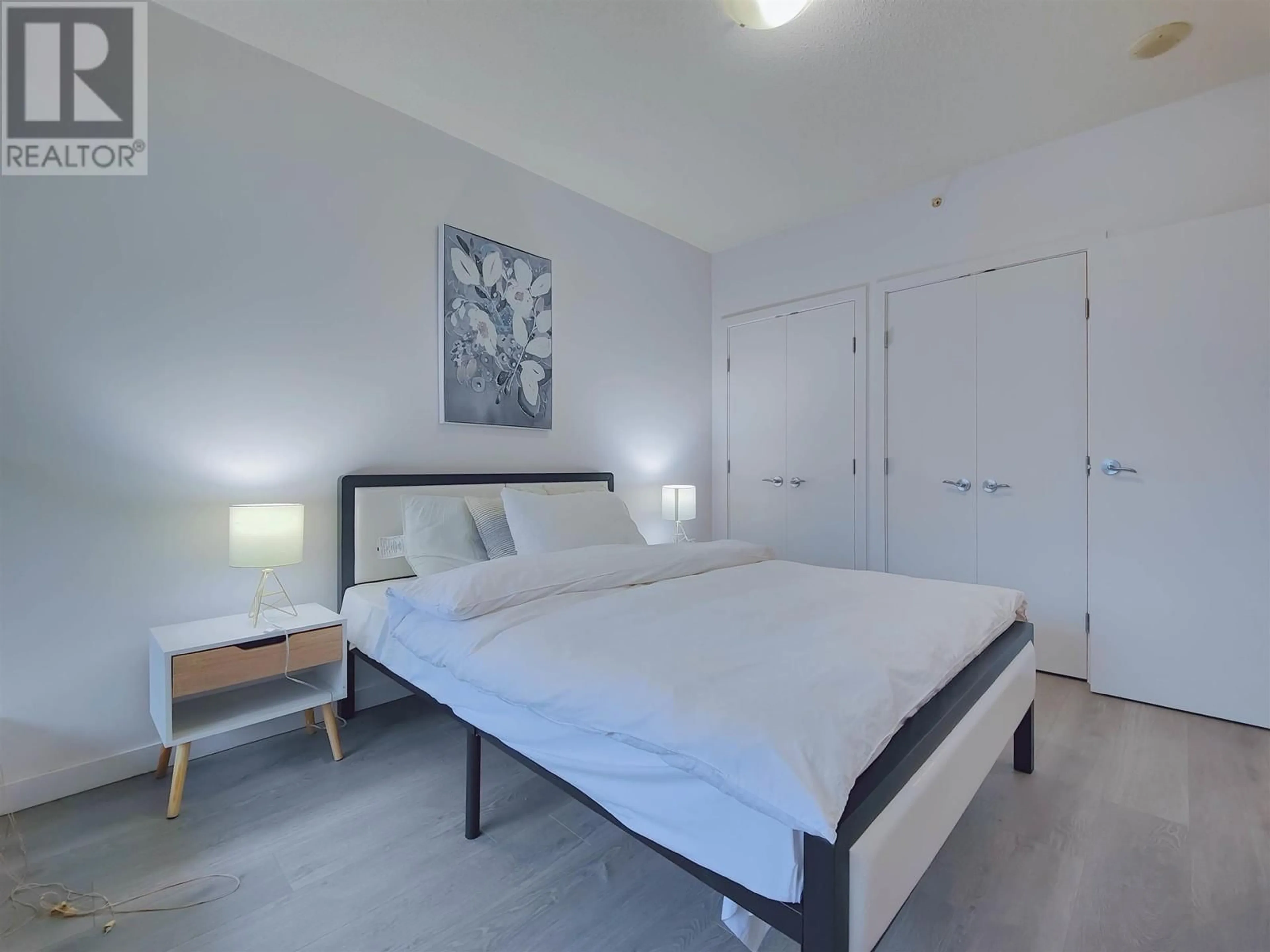Bedroom with bed, unknown for 502 - 7360 ELMBRIDGE WAY, Richmond British Columbia V6X0A5